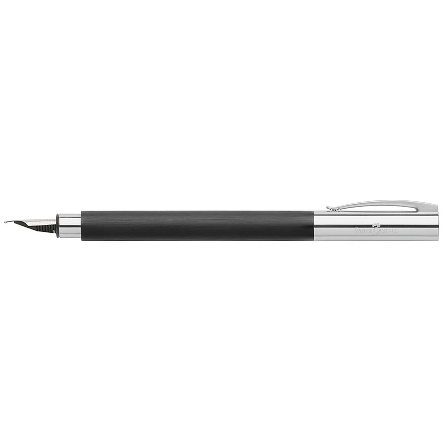Faber-Castell – ‘Ambition’ Fountain Pen with Gift Box Case – Black Resin - Image 2