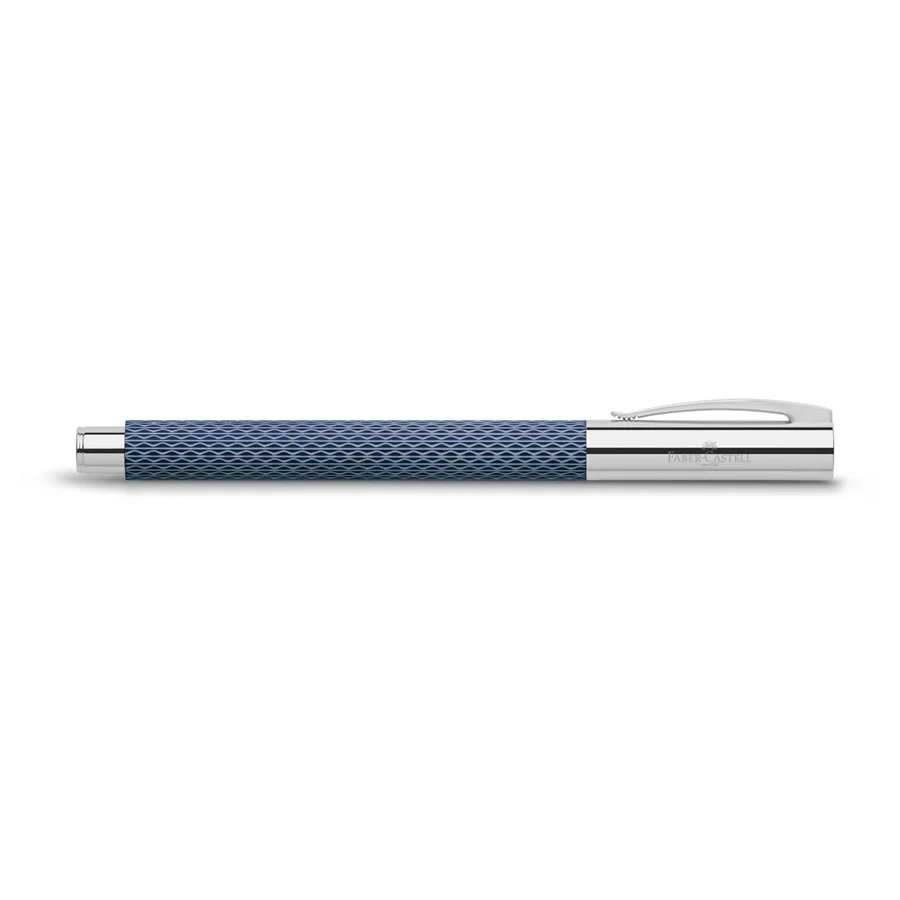 Faber-Castell – ‘Ambition’ Fountain Pen with Gift Box Case – Op'Art Deep Water - Image 2