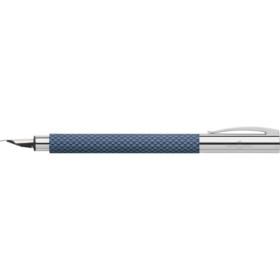 Faber-Castell – ‘Ambition’ Fountain Pen with Gift Box Case – Op'Art Deep Water - Image 3