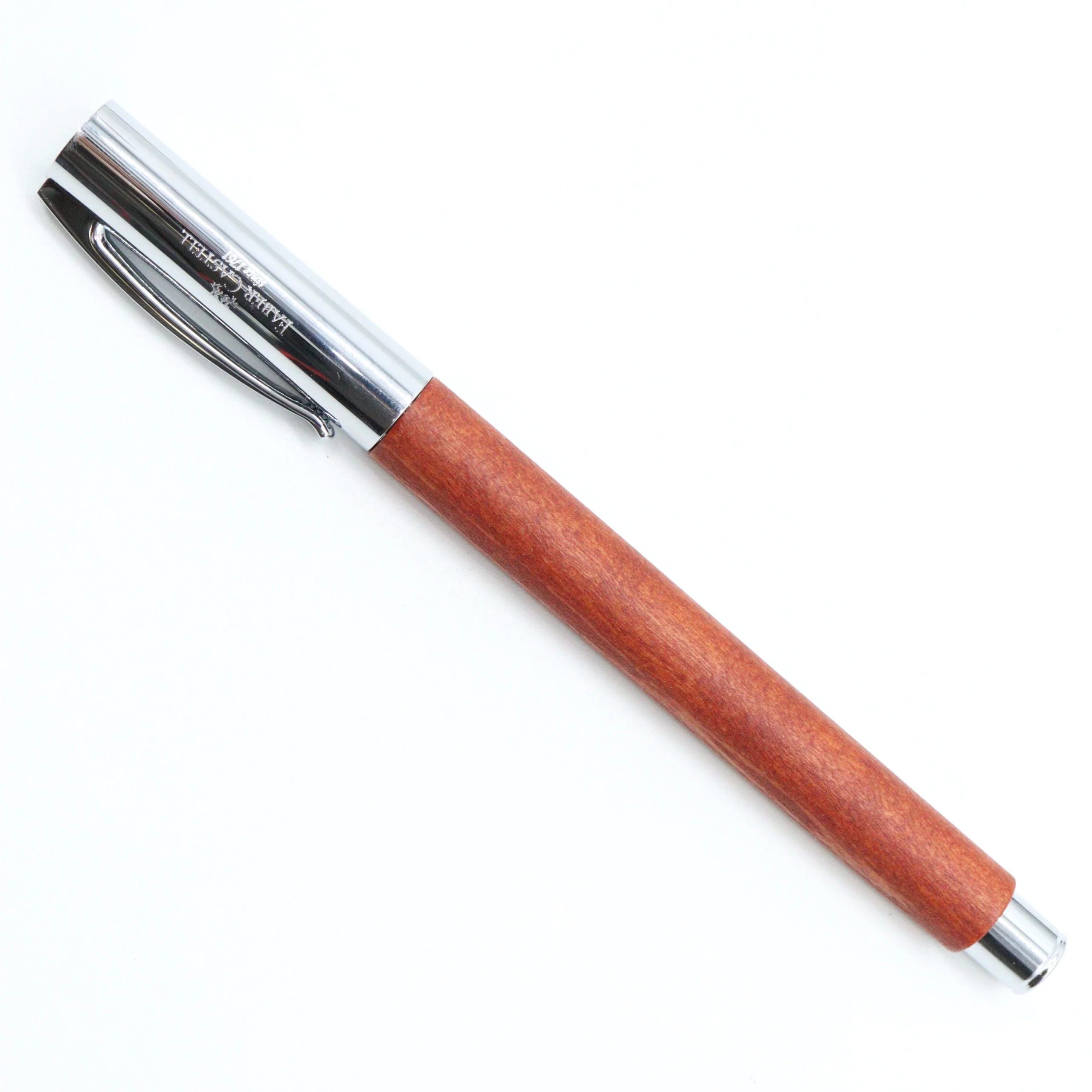 Faber-Castell - Ambition Fountain Pen with Gift Box Case - Pear Wood with Silver Accents - Image 11