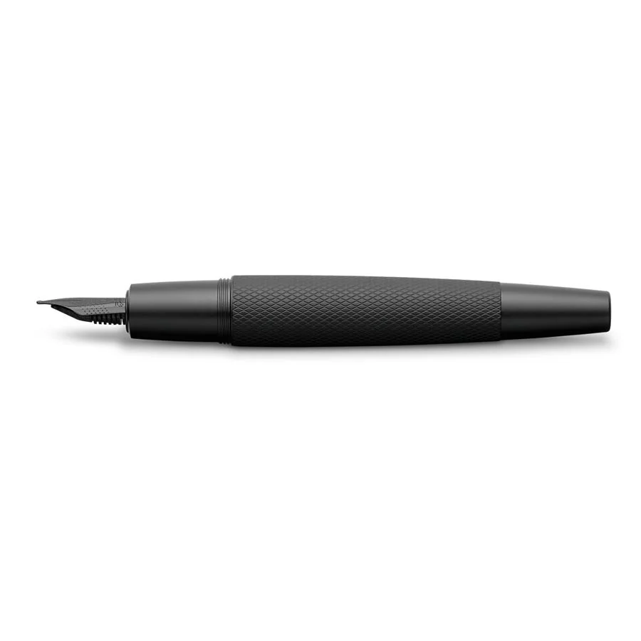 Faber-Castell – ‘E-Motion’ Fountain Pen with Gift Box Case – Pure Black - Image 2