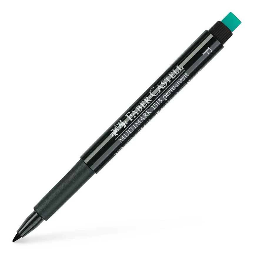 Faber-Castell - Multimark 1513 Permenant - Black F