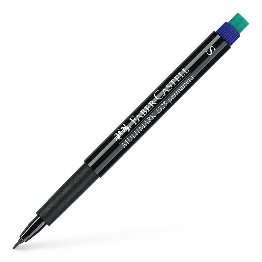 Faber-Castell - Multimark 1523 Permanent - Blue S