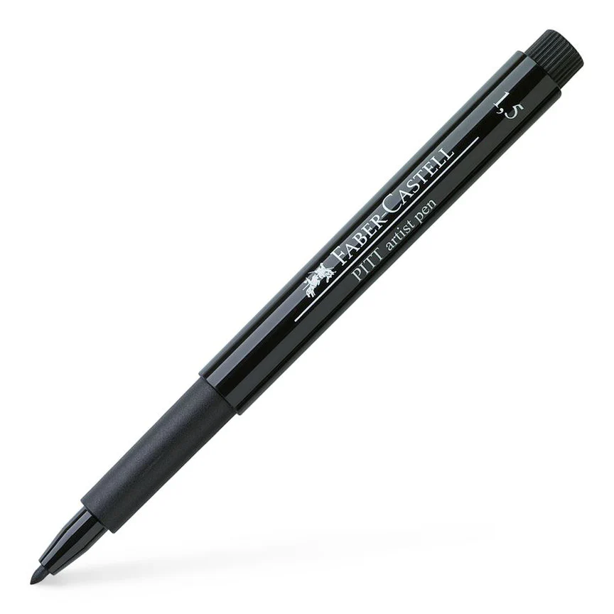 Faber-Castell - Pitt Artist Pen Bullet Nib 1.5mm - Black