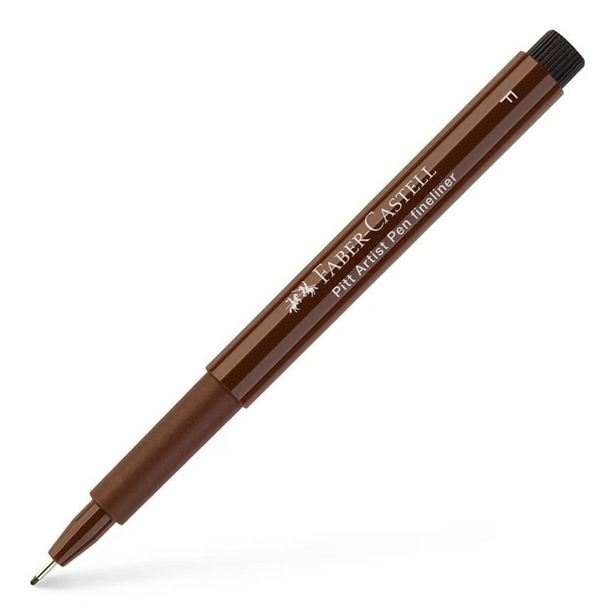 Faber-Castell - Pitt Artist Pen Fineliner - Dark Sepia F