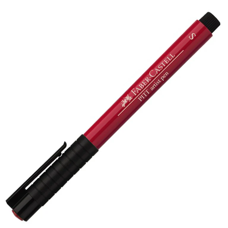 Faber-Castell - Pitt Artist Pen Fineliner - Deep Scarlet Red S - Image 2
