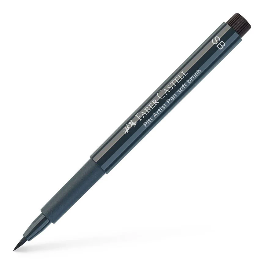 Faber-Castell - Pitt Artist Pen Soft Brush - Cold Grey VI 235 SB