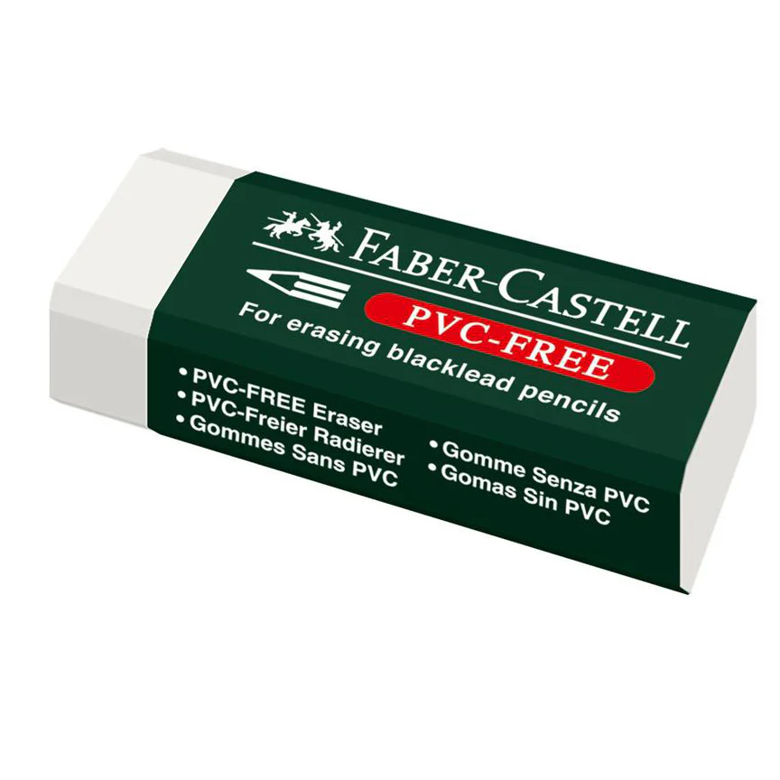 Faber-Castell - PVC Free Eraser - White