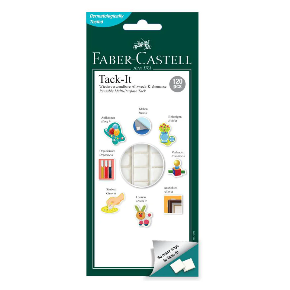 Faber-Castell - Tack-it adhesive White