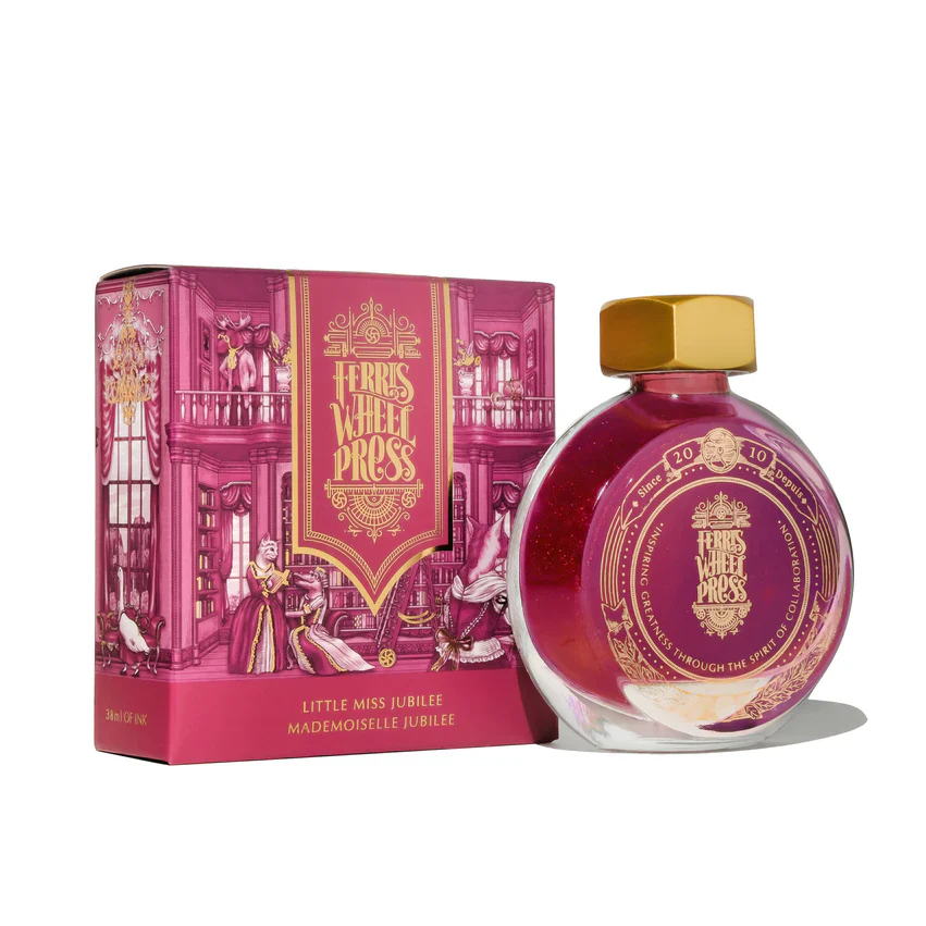 Ferris Wheel Press - Fountain Pen Ink Glass Bottle 38ml - Limited Edition - Little Miss Jubilee