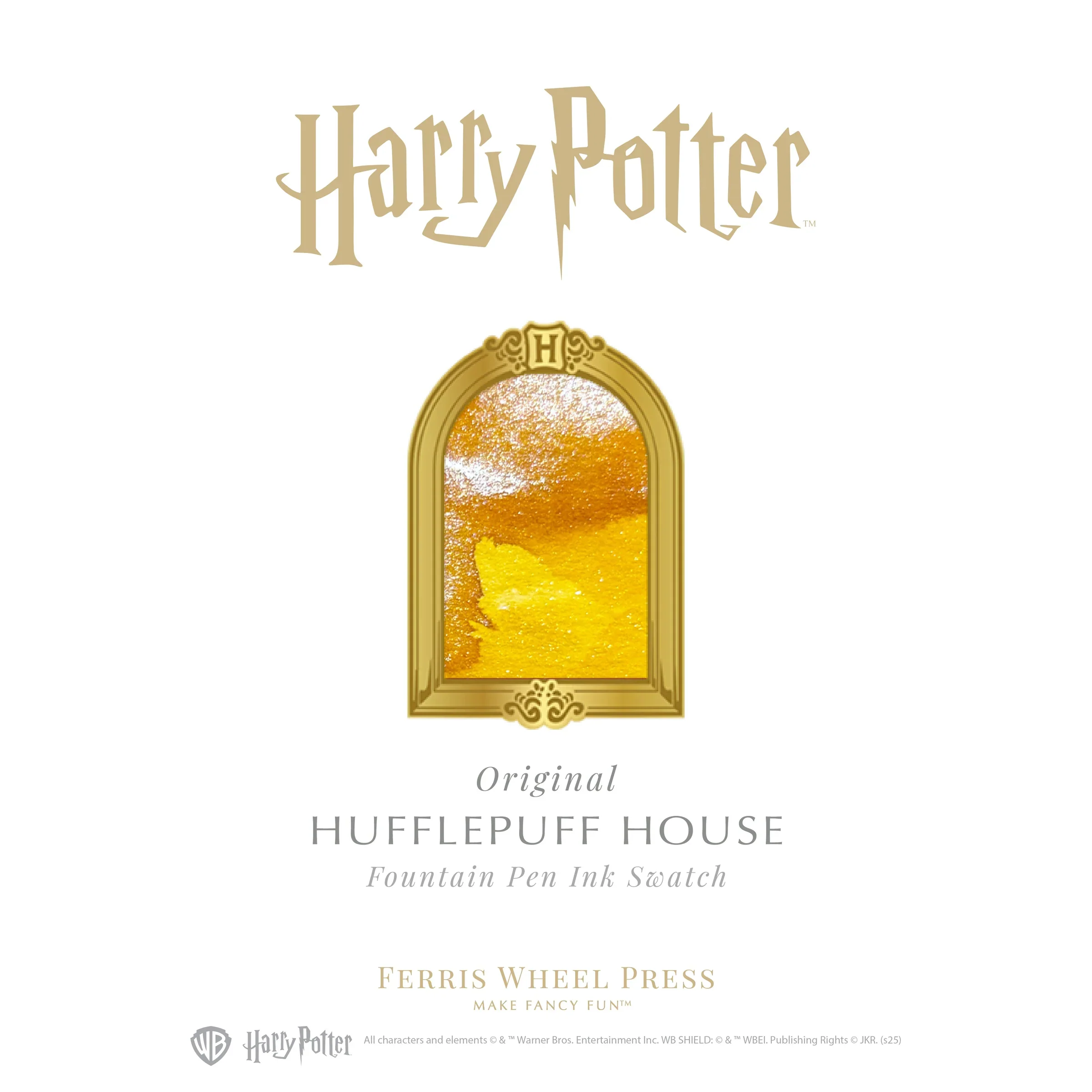 Ferris Wheel Press - Harry Potter Carousel Fountain Pen & Ink Set - Hufflepuff (Limited Edition) - Image 5