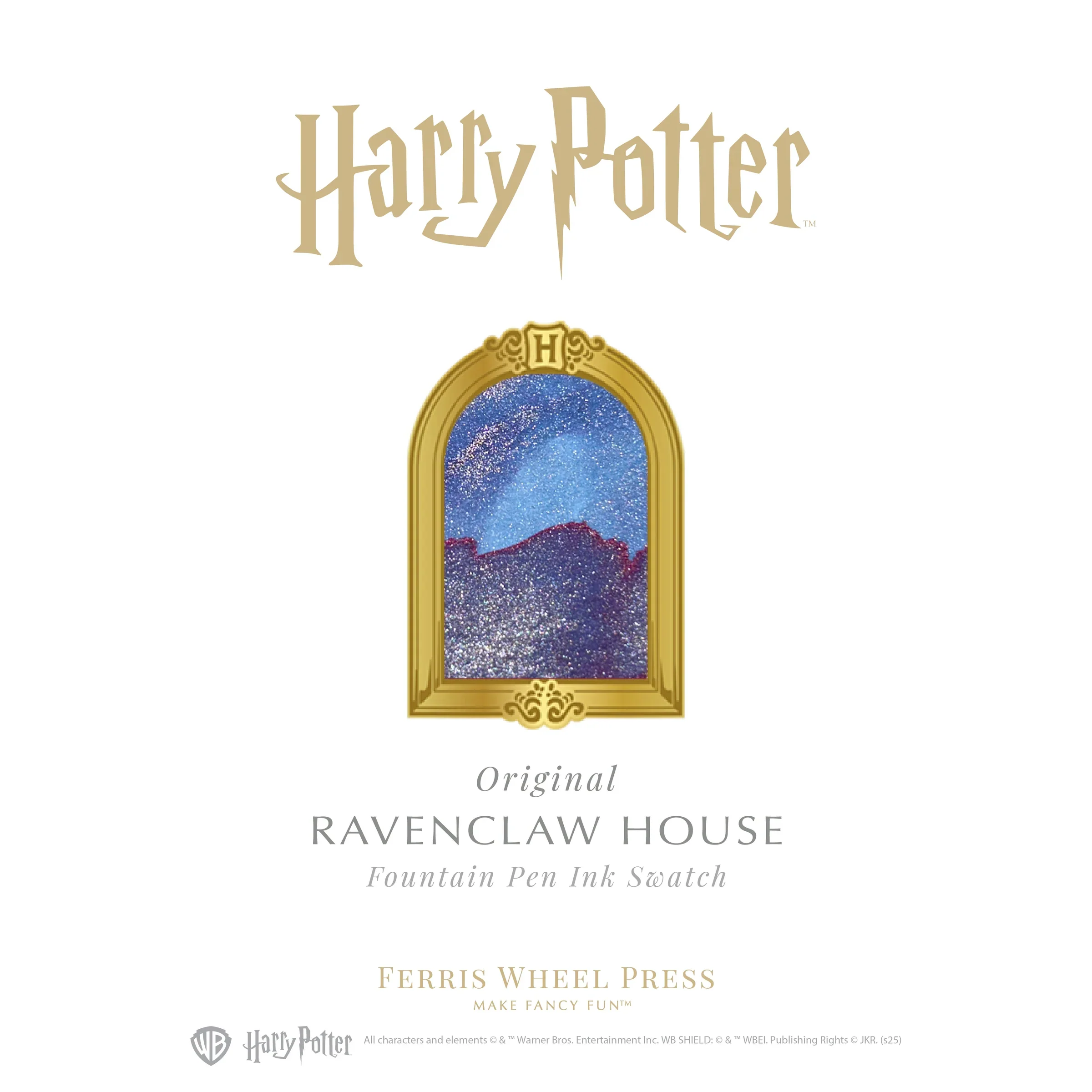 Ferris Wheel Press - Harry Potter Carousel Fountain Pen & Ink Set - Ravenclaw (Limited Edition) - Image 5