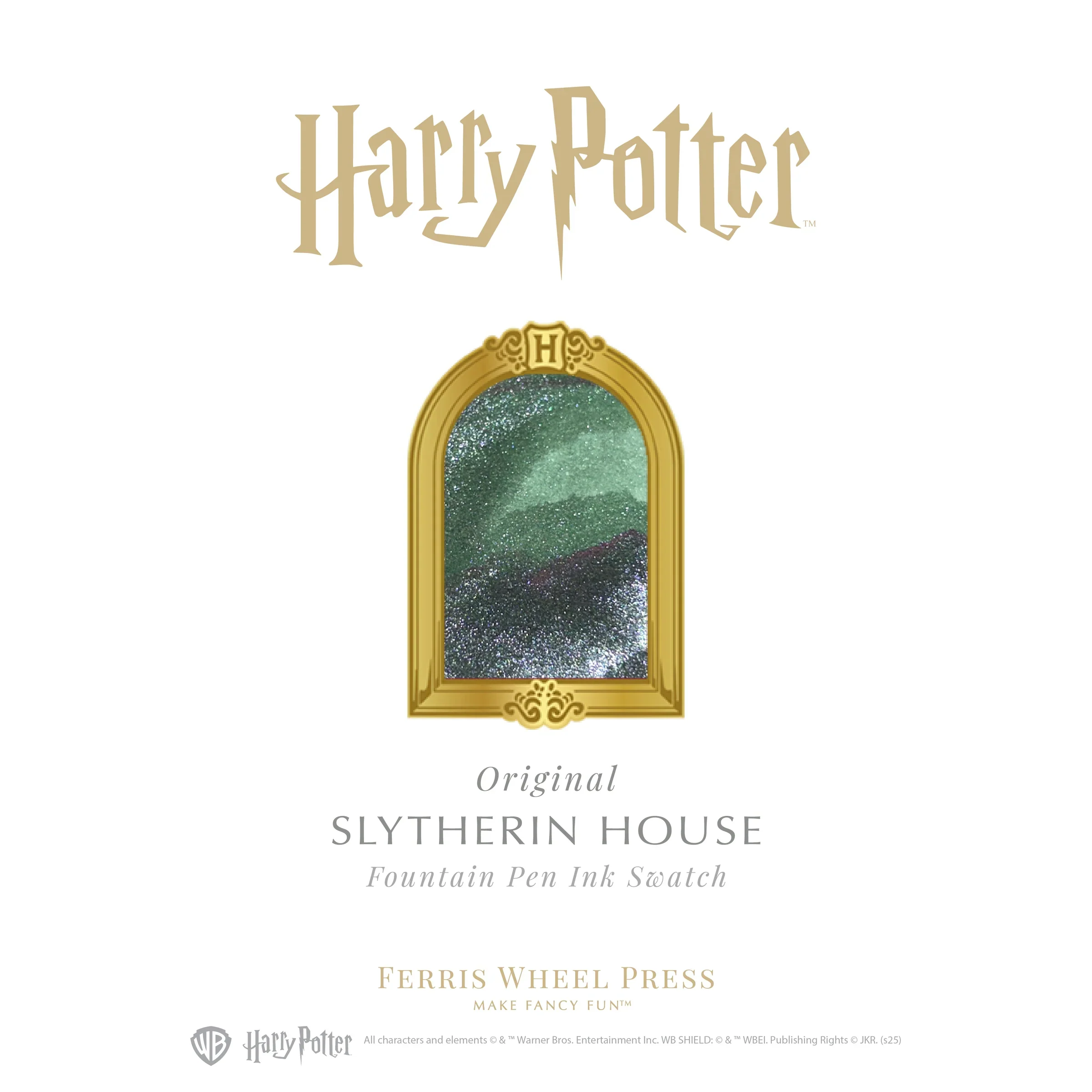 Ferris Wheel Press - Harry Potter Carousel Fountain Pen & Ink Set - Slytherin (Limited Edition) - Image 5