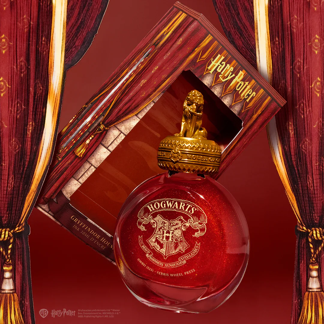 Ferris Wheel Press - Harry Potter Fountain Pen Ink 38 mL - Gryffindor (Limited Edition) - Image 7