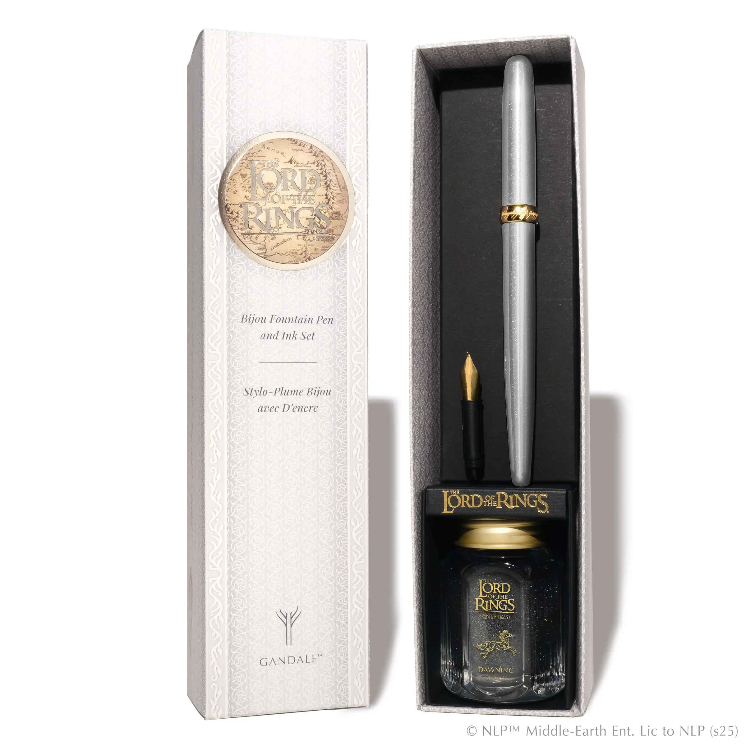 Ferris Wheel Press - Lord of the Rings Bijou Fountain Pen and Ink Set - Gandalf