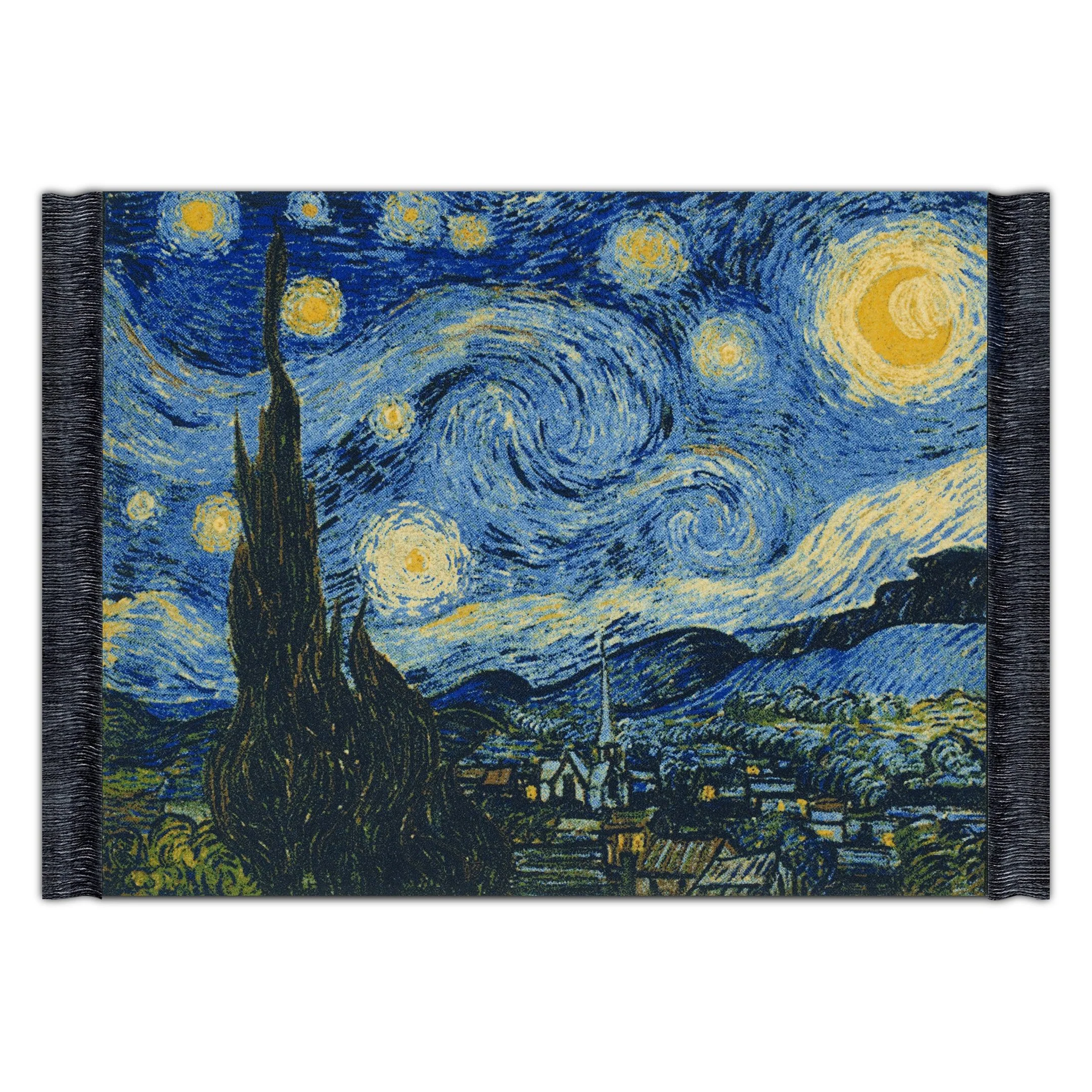 FIBERLOK - Mouse Rug "The Starry Night"