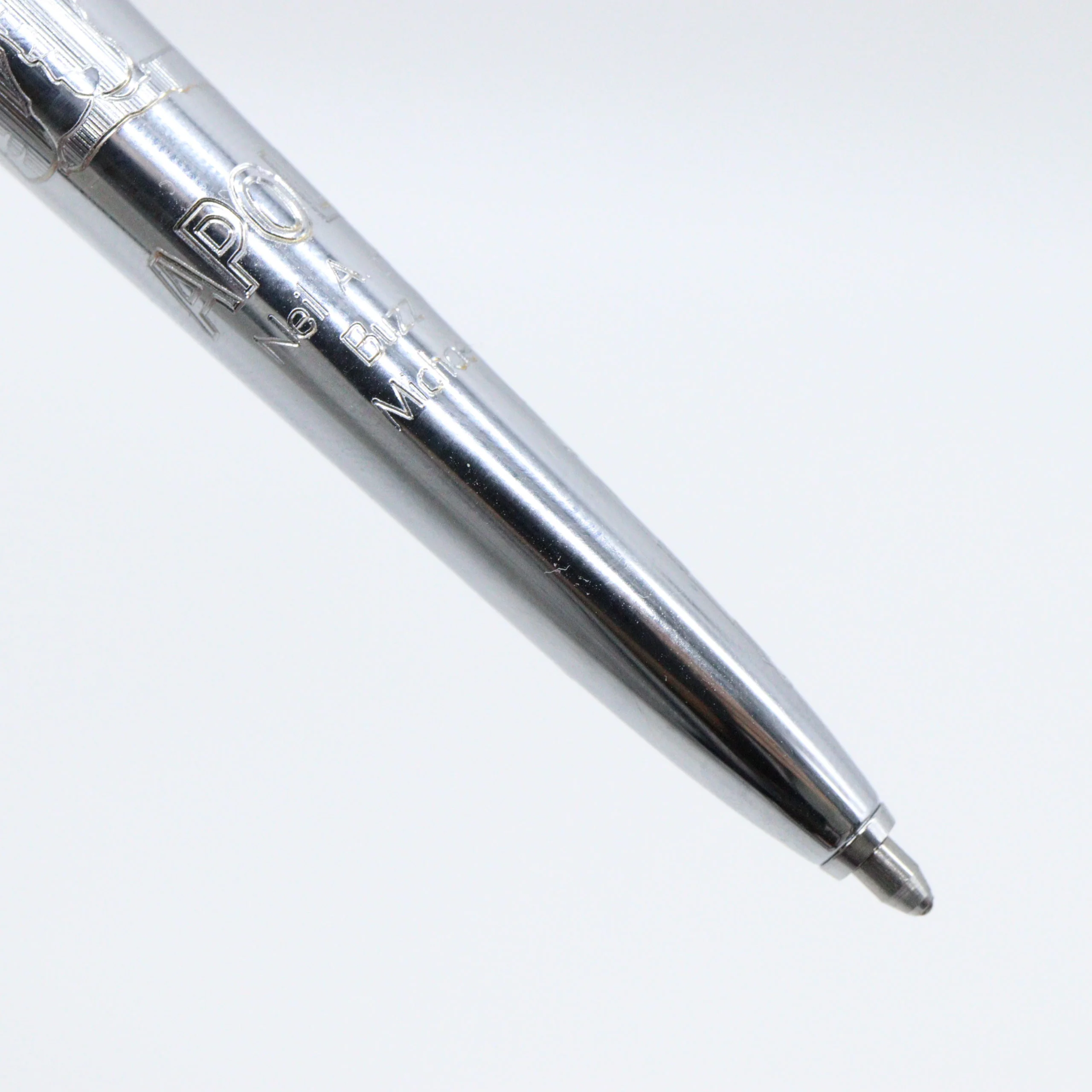 Fisher Space Pen – AG7 Anti Gravity Space Pen “The Pen That Went To The Moon” – Silver Chrome with Apollo 11 Engraving - Image 2