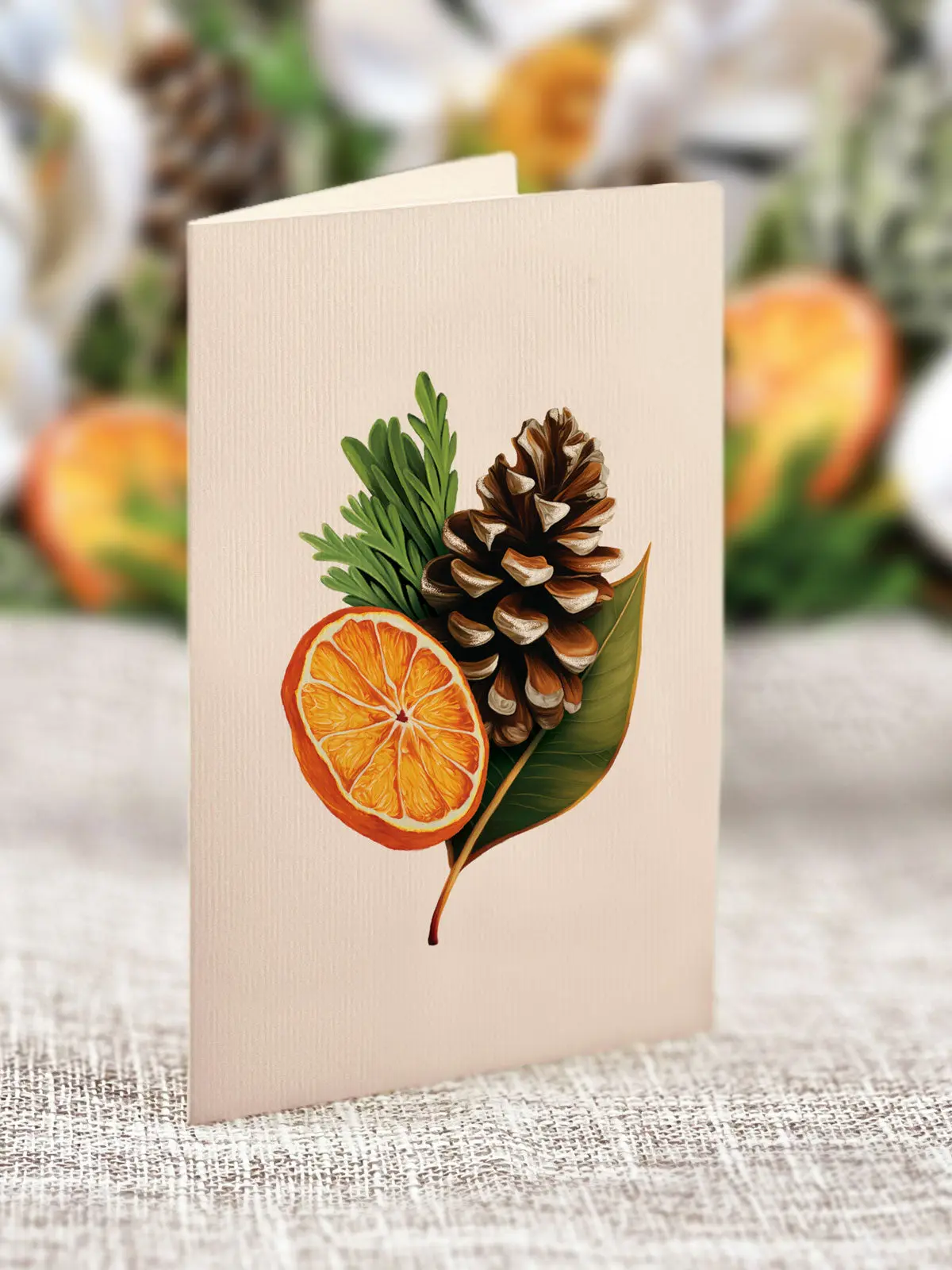 Fresh Cut Paper - Life Sized Pop-Up Flower Bouquet with Note Card - Winter Magnolia - Image 3