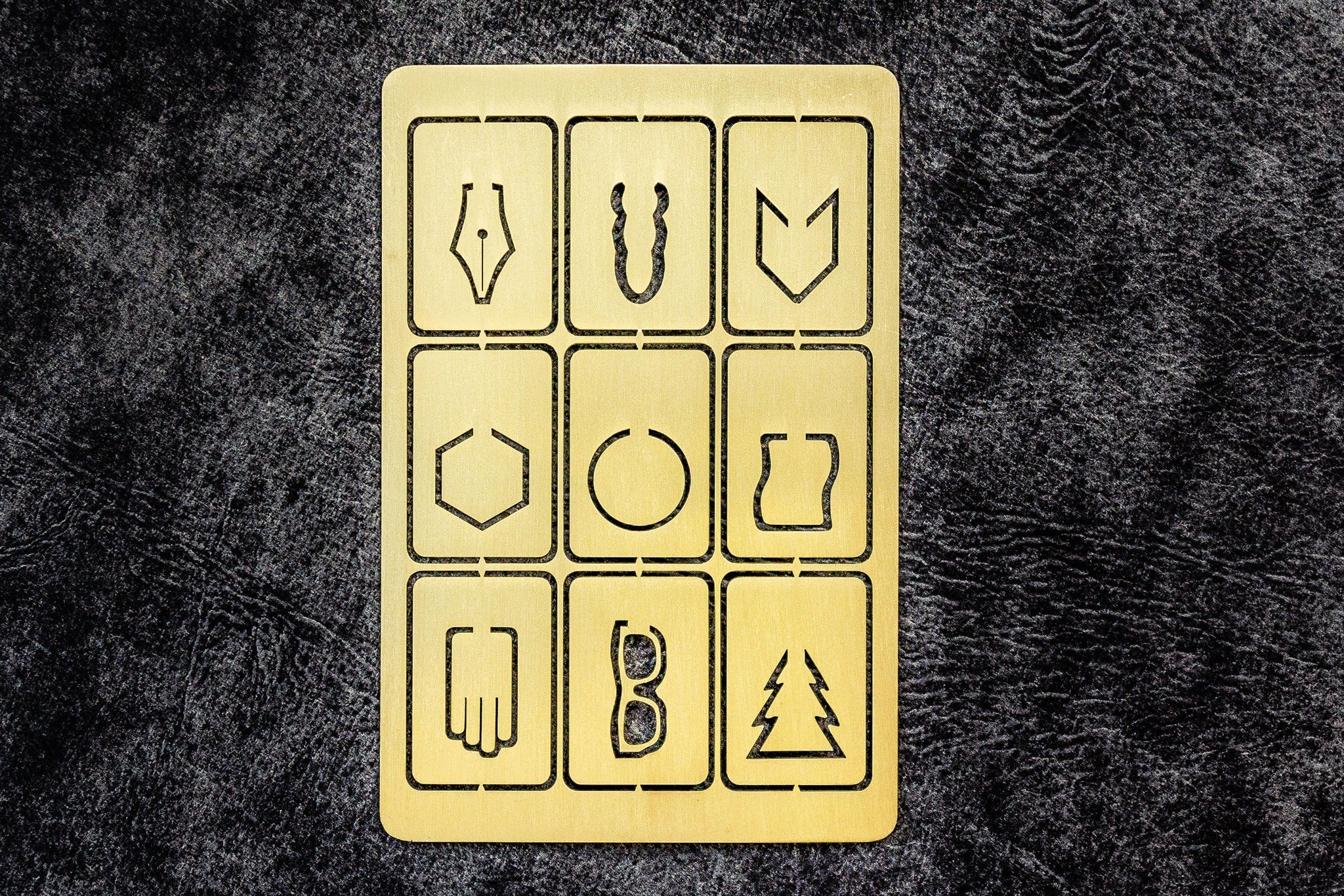 Galen Leather - Brass Paper Clip Set - Image 3