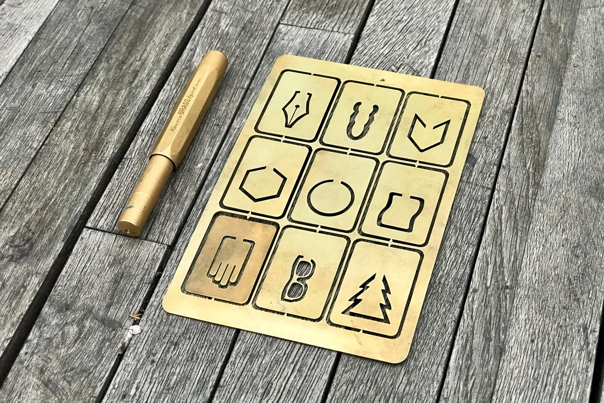 Galen Leather - Brass Paper Clip Set - Image 7