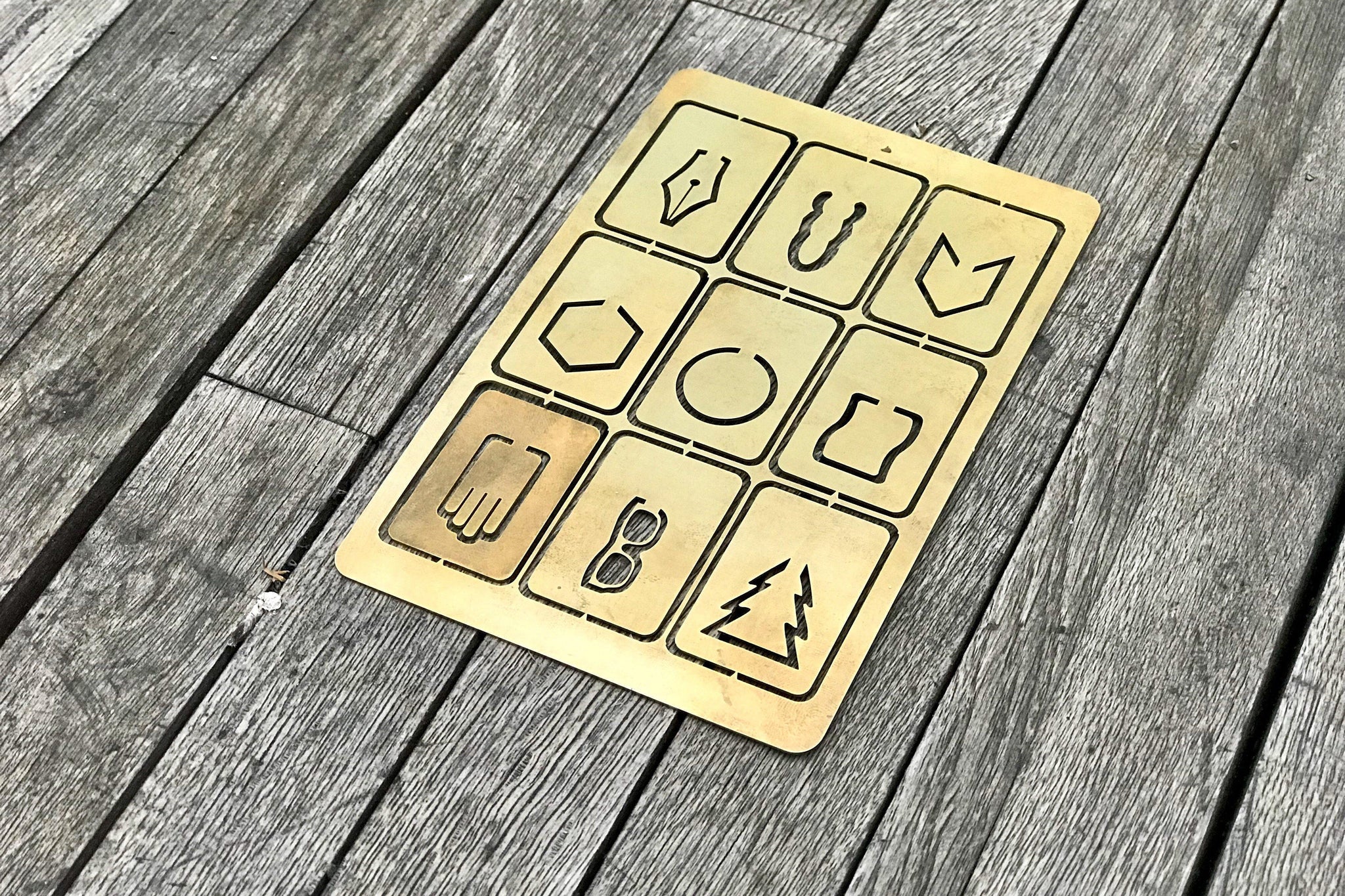 Galen Leather - Brass Paper Clip Set - Image 8