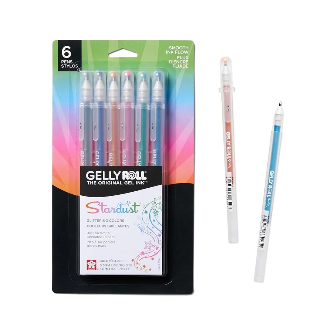 Sakura - Gelly Roll - Pack of 6 - Glitter Stardust Meteor