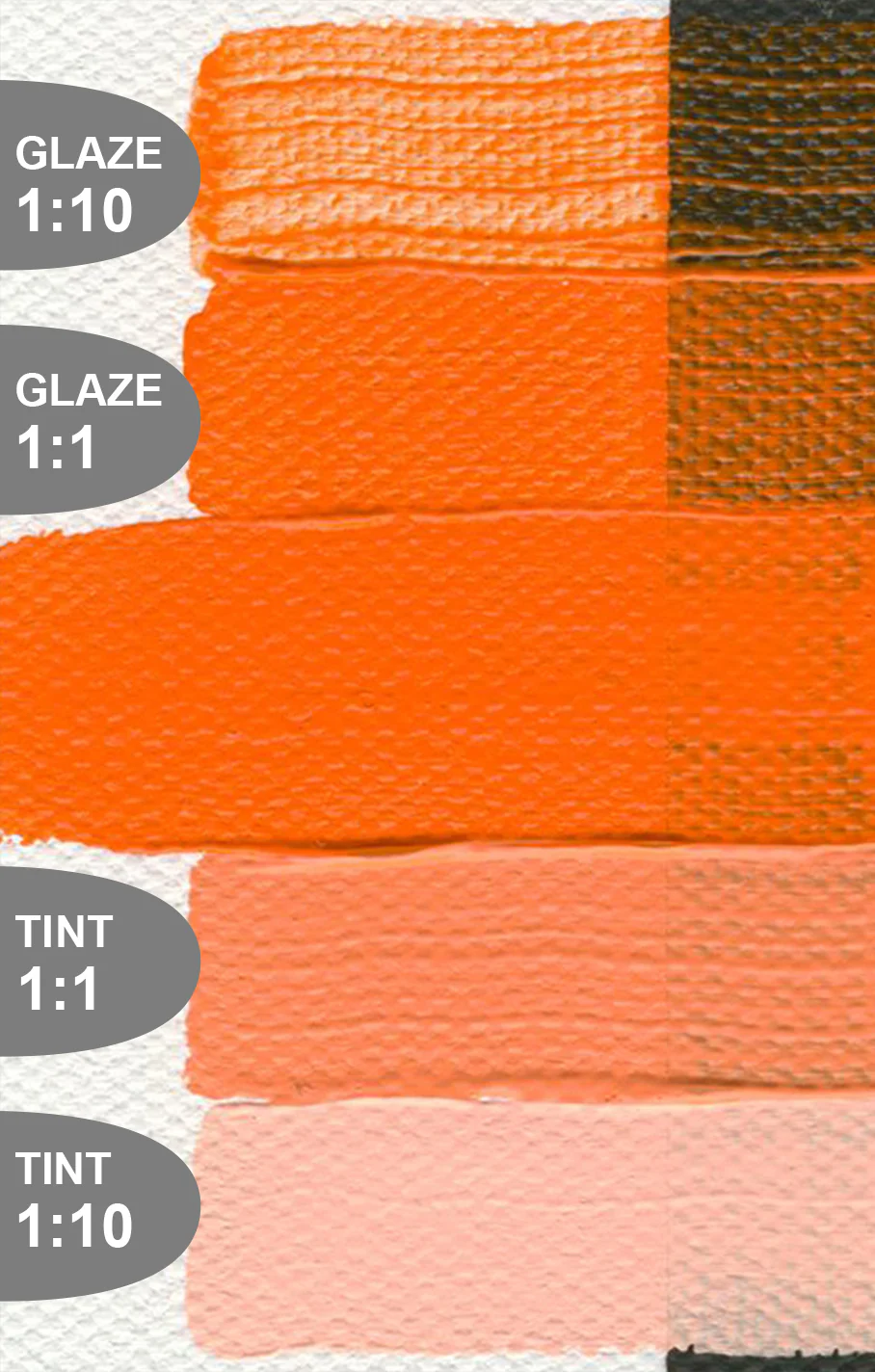 GOLDEN ARTIST COLORS - Heavy Body Acrylic - C.P. Cadmium Orange #1070 Series 8 - 59ml Tube