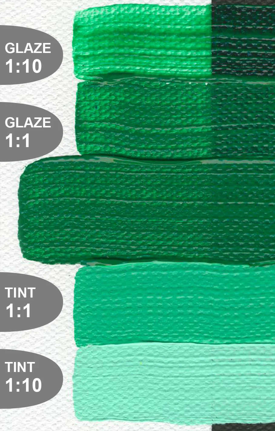 GOLDEN ARTIST COLORS – Heavy Body Acrylic – Permanent Green Light #1250 Series 4 – 59ml Tube