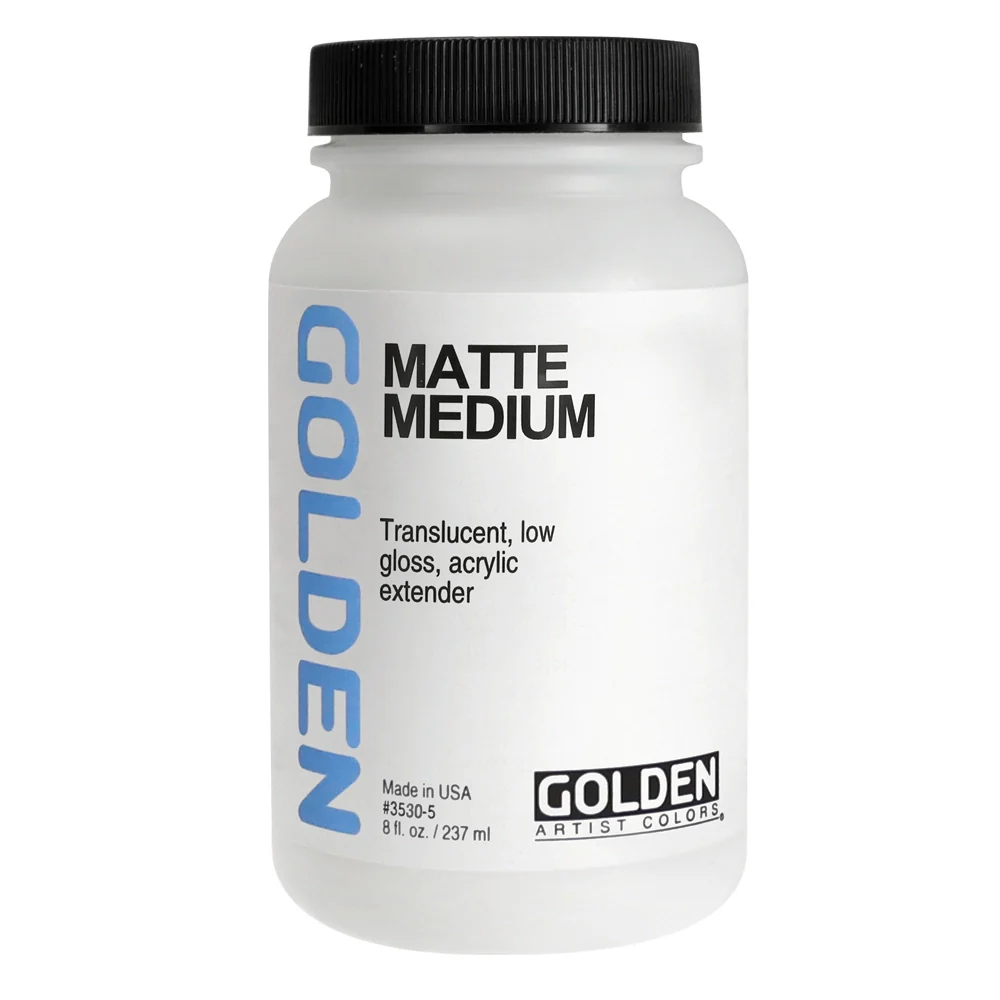 Golden Artists Colors - Matte Medium - 8oz