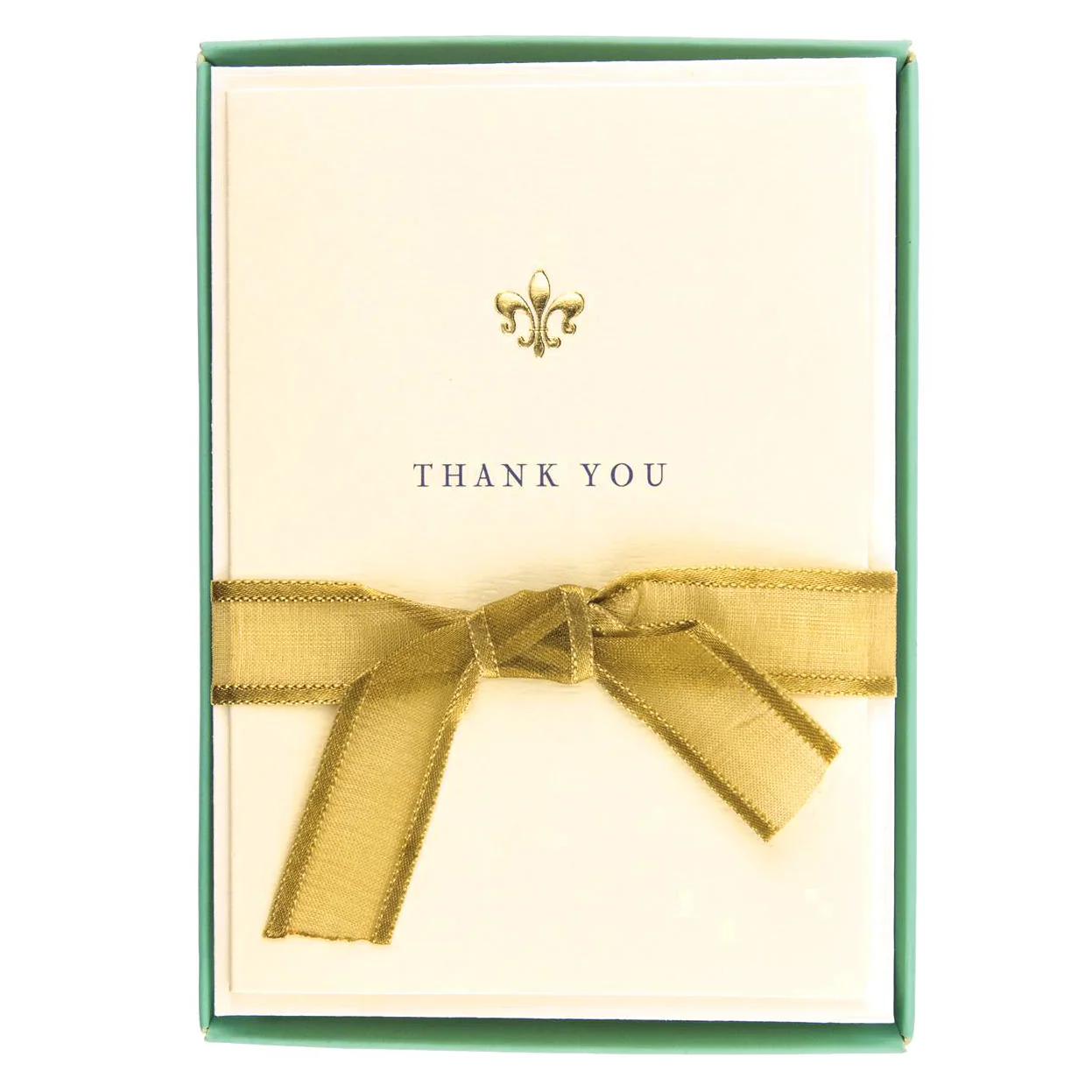 GRAPHIQUE DE FRANCE - La Petite Press - Fleur De Lis Boxed Card