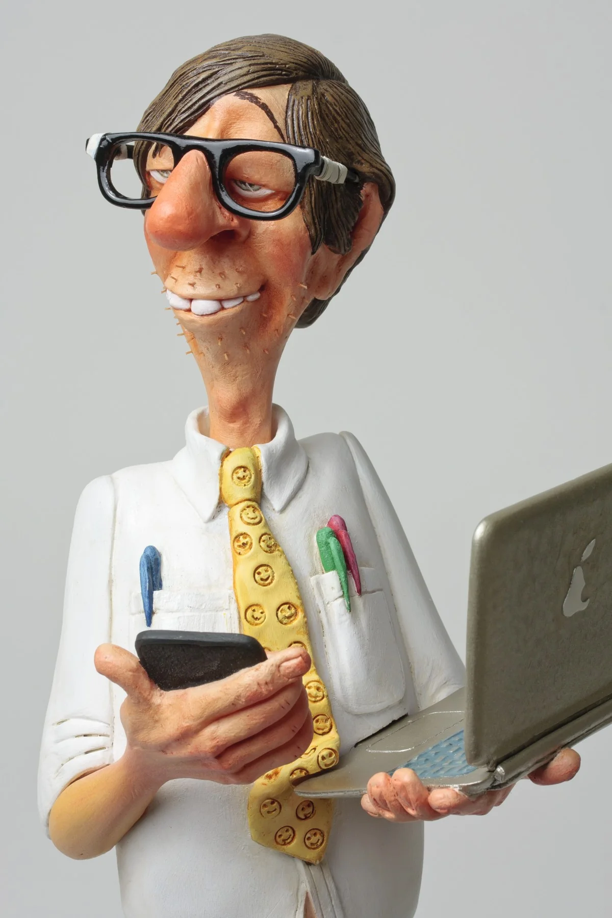 Guillermo Forchino - Comic Art Figurine - "Computer Expert" - Image 7