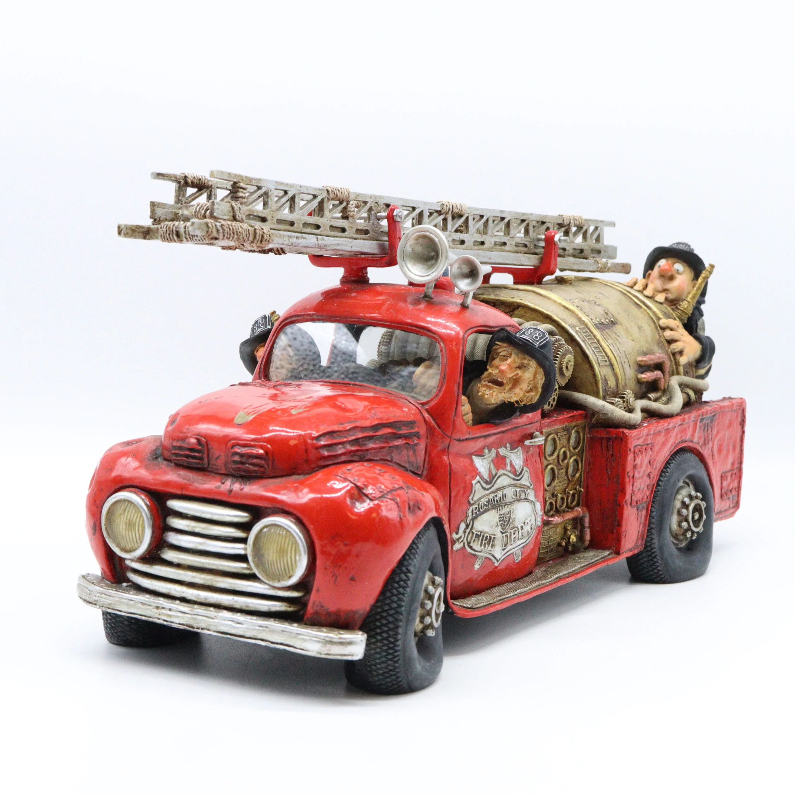 Guillermo Forchino – Comic Art Figurine – “The Fire Engine”