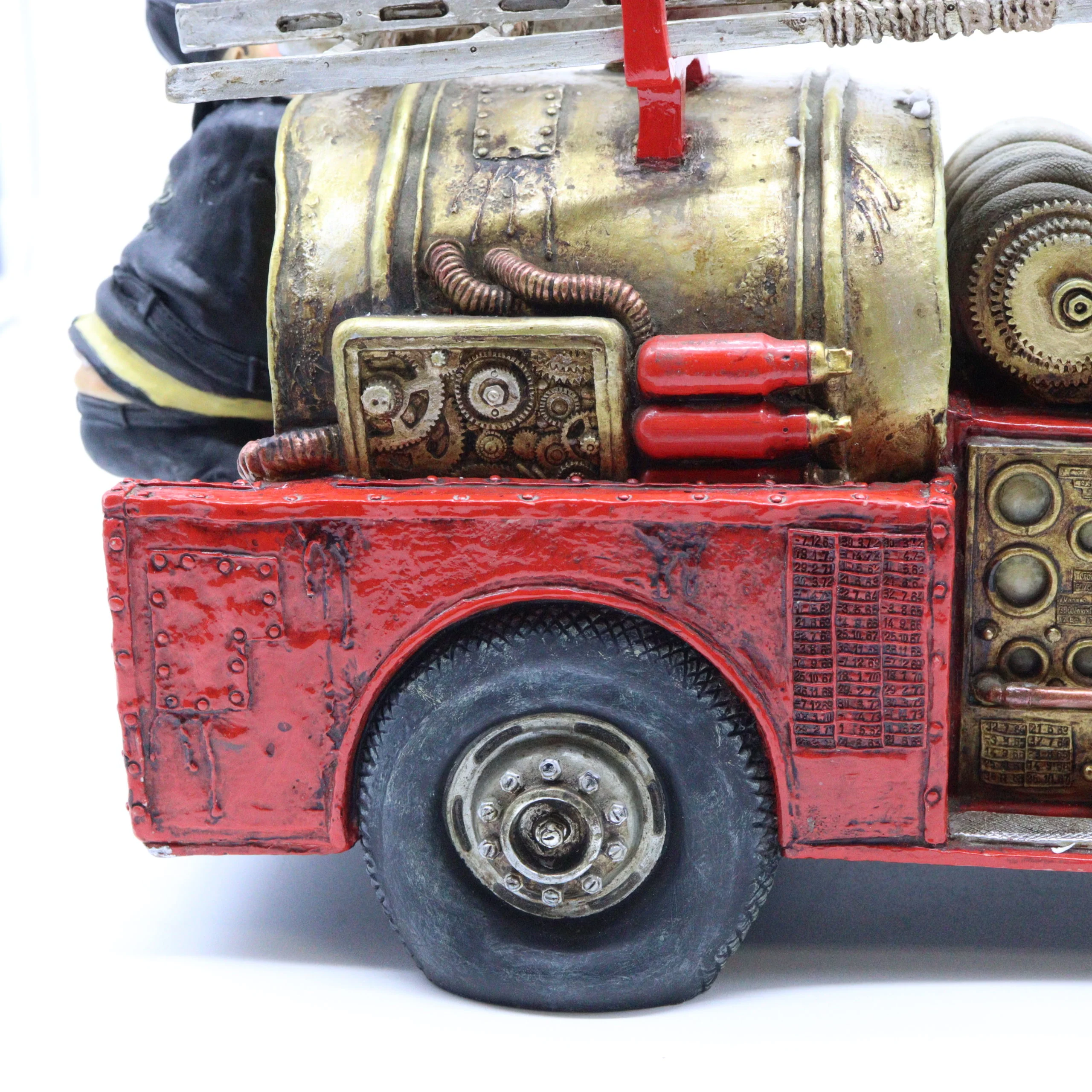Guillermo Forchino – Comic Art Figurine – “The Fire Engine” - Image 18