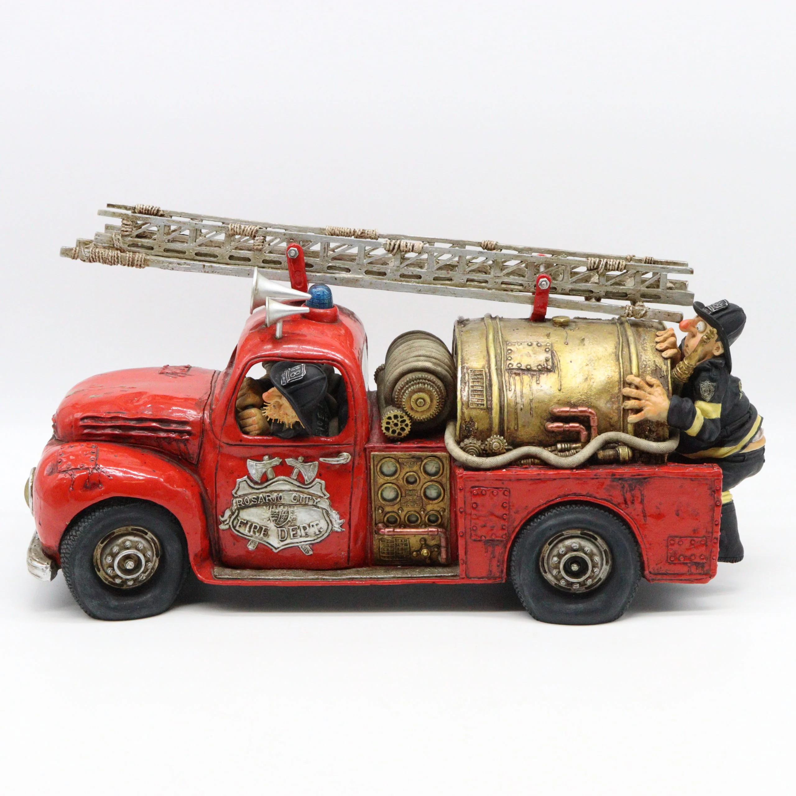 Guillermo Forchino – Comic Art Figurine – “The Fire Engine” - Image 30