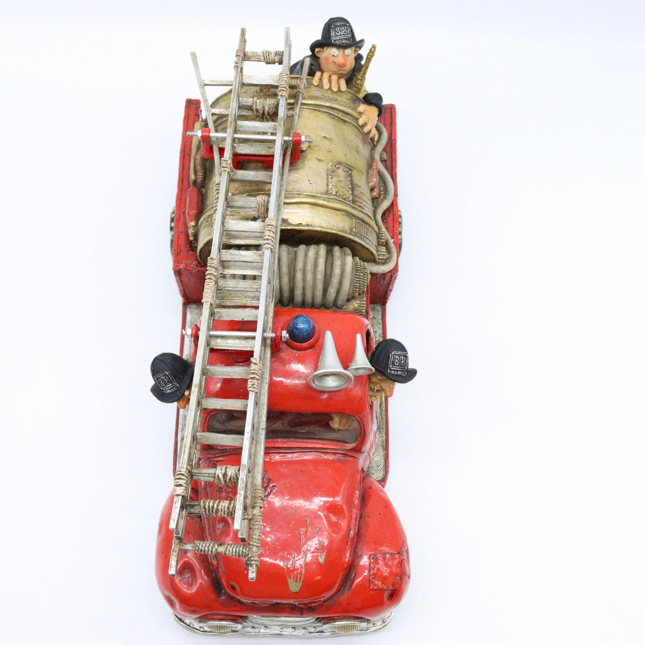 Guillermo Forchino – Comic Art Figurine – “The Fire Engine” - Image 31