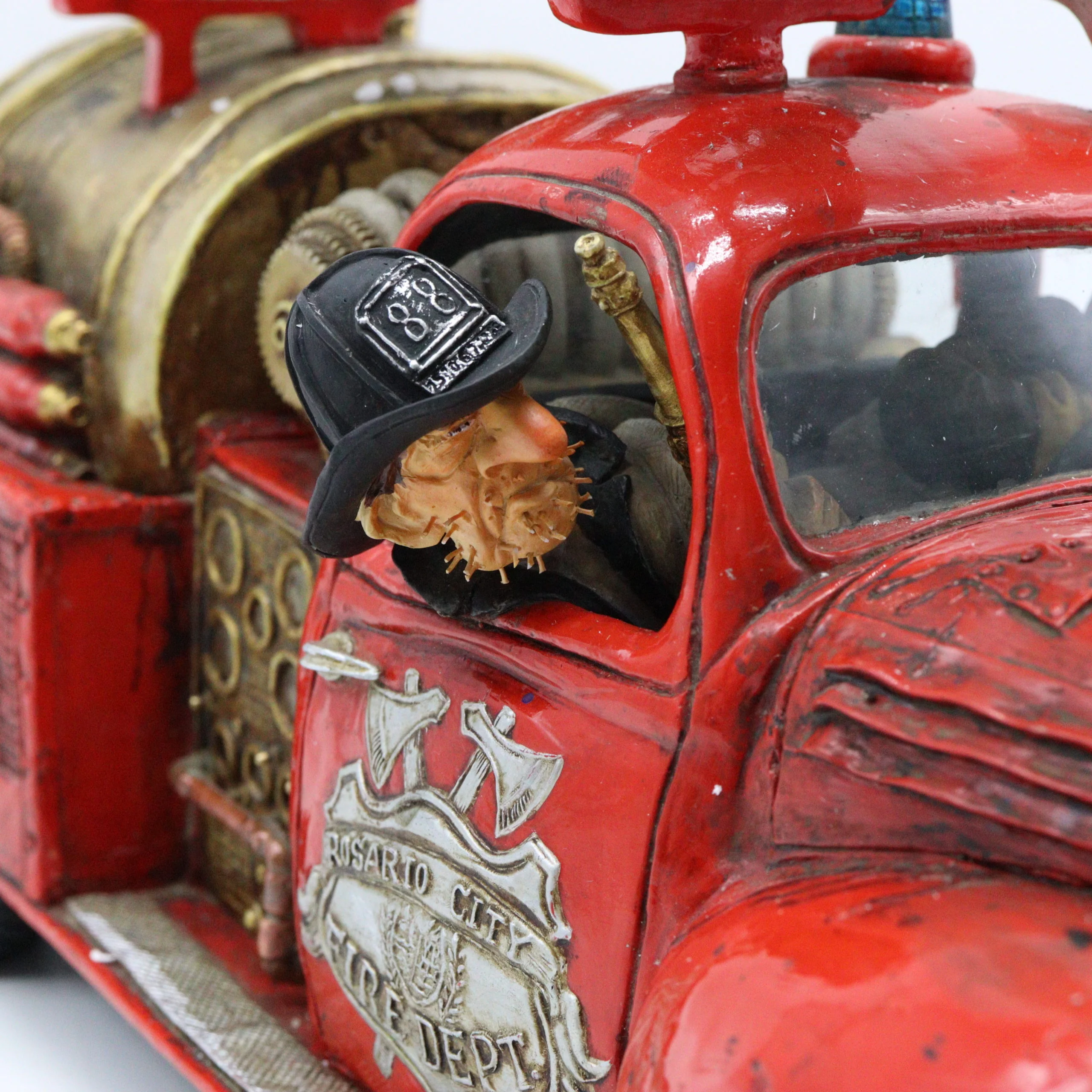 Guillermo Forchino – Comic Art Figurine – “The Fire Engine” - Image 5