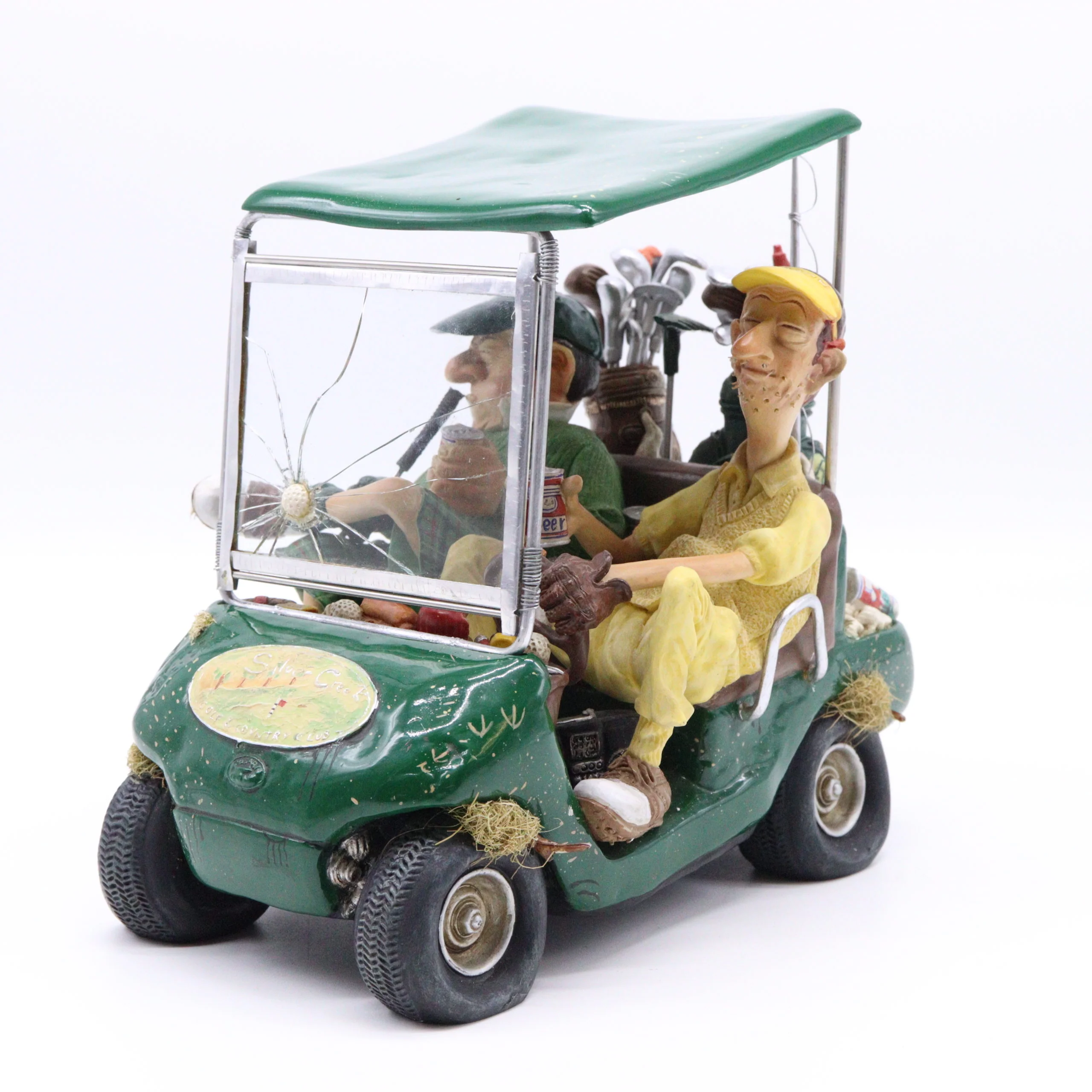 Guillermo Forchino – Comic Art Figurine – “The Next Hole" - Green