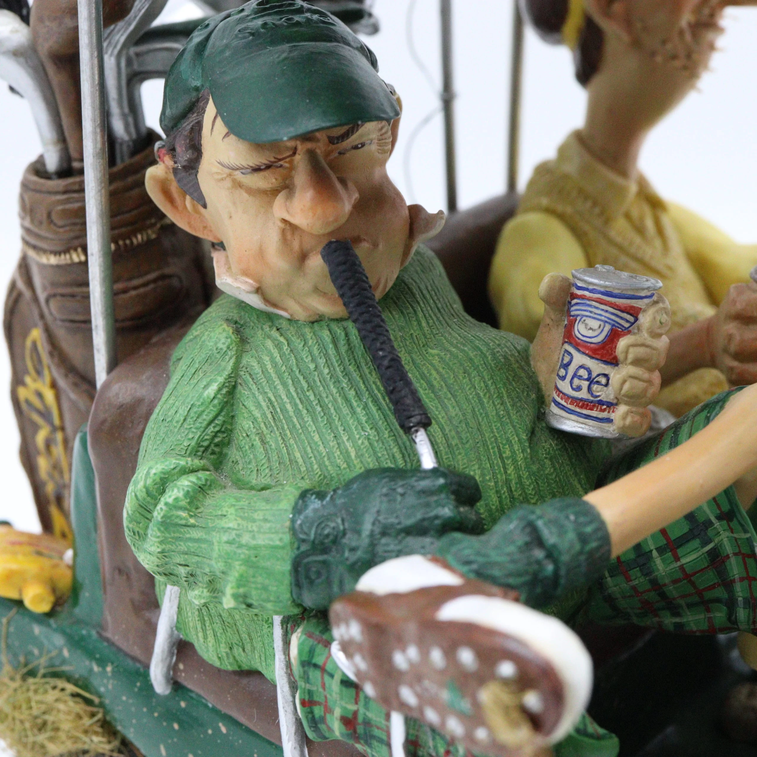 Guillermo Forchino – Comic Art Figurine – “The Next Hole" - Green - Image 10