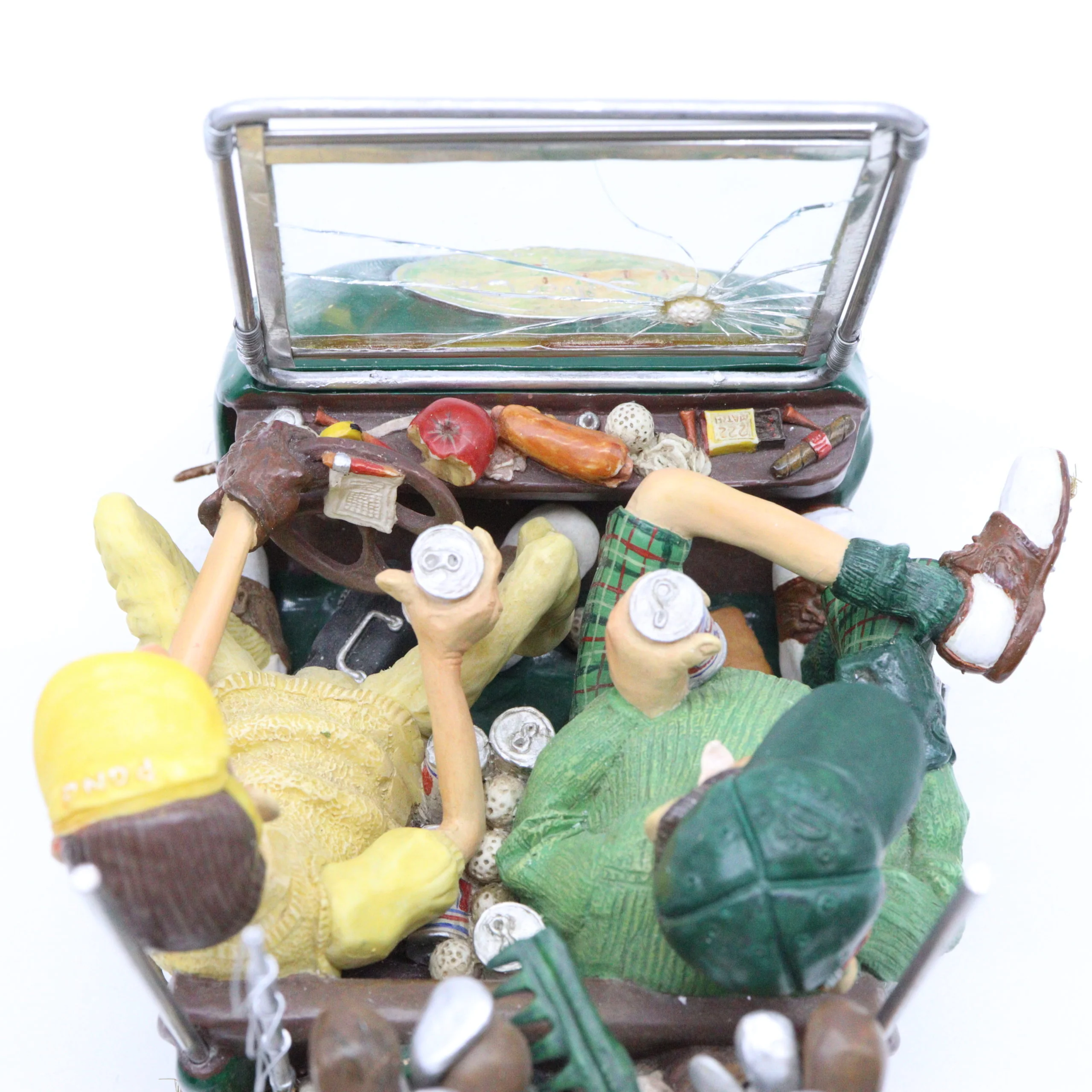 Guillermo Forchino – Comic Art Figurine – “The Next Hole" - Green - Image 17