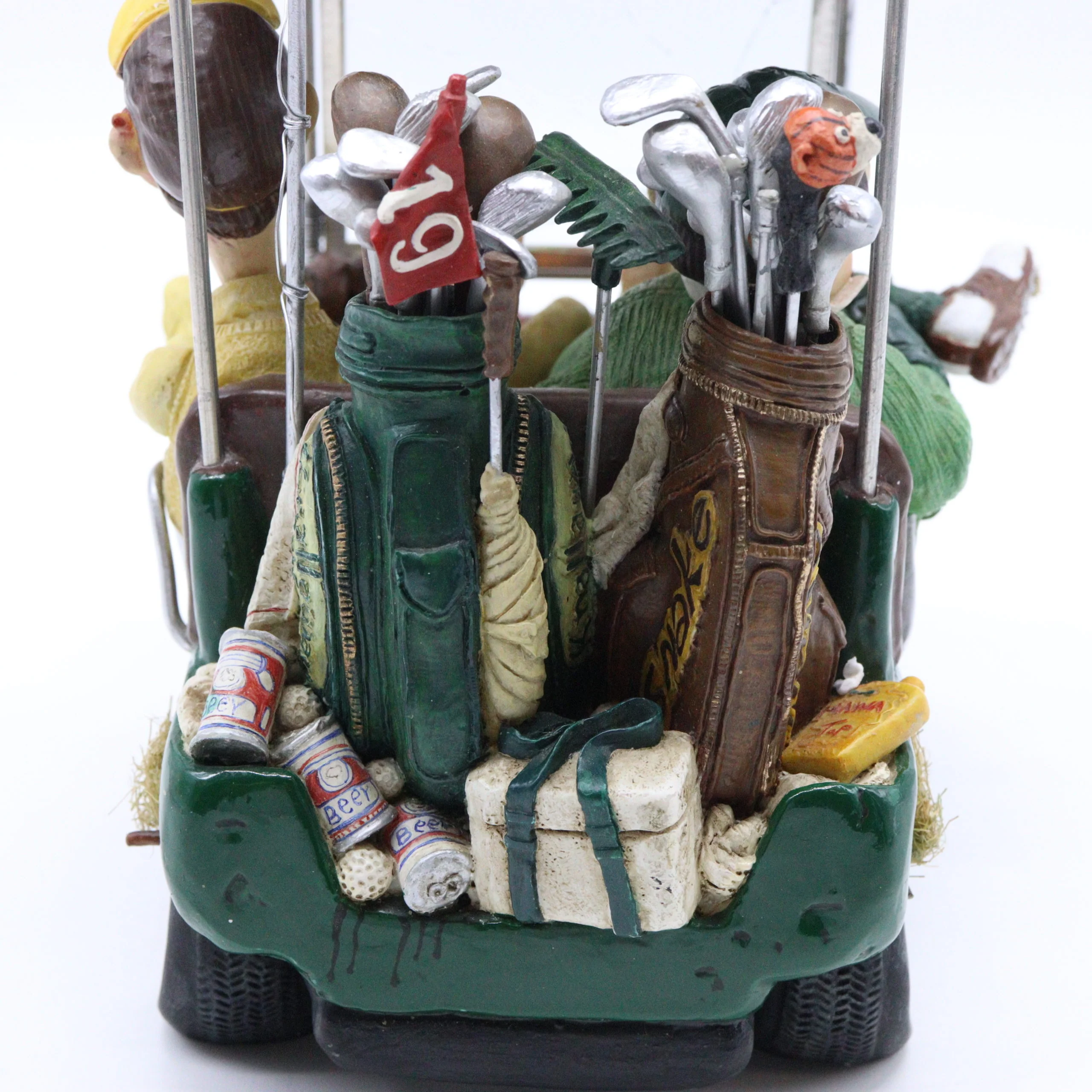 Guillermo Forchino – Comic Art Figurine – “The Next Hole" - Green - Image 21