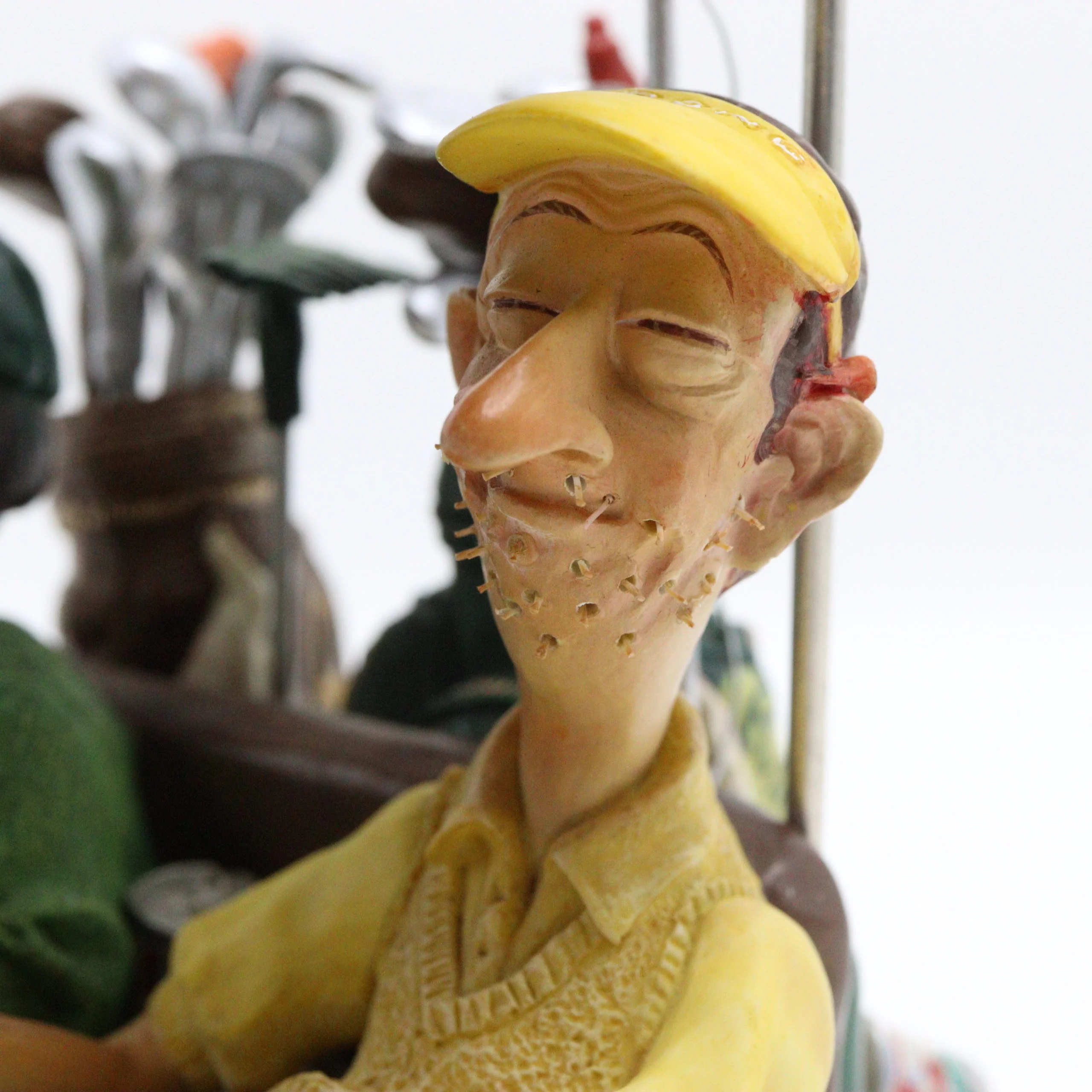 Guillermo Forchino – Comic Art Figurine – “The Next Hole" - Green - Image 3
