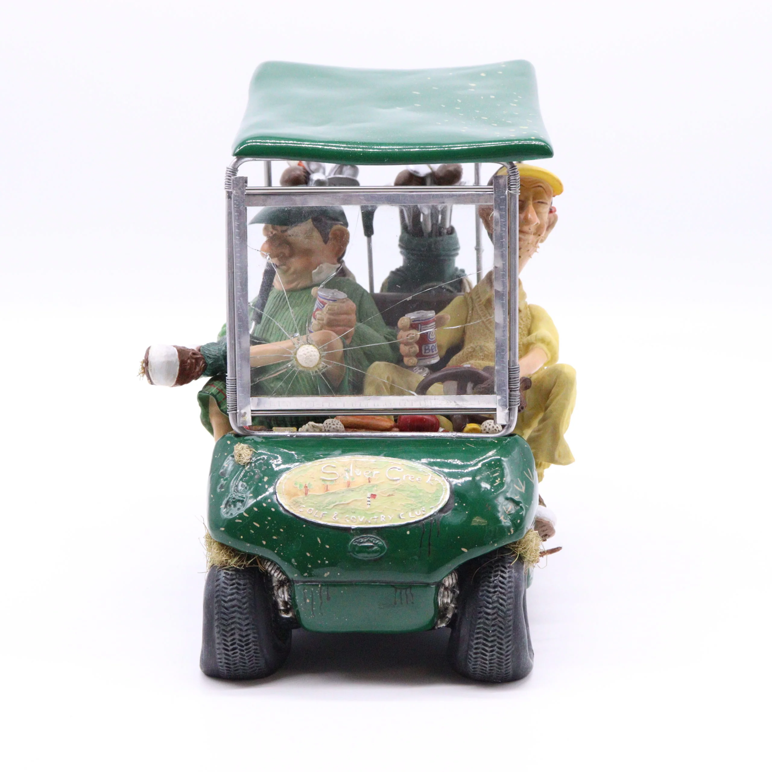 Guillermo Forchino – Comic Art Figurine – “The Next Hole" - Green - Image 33