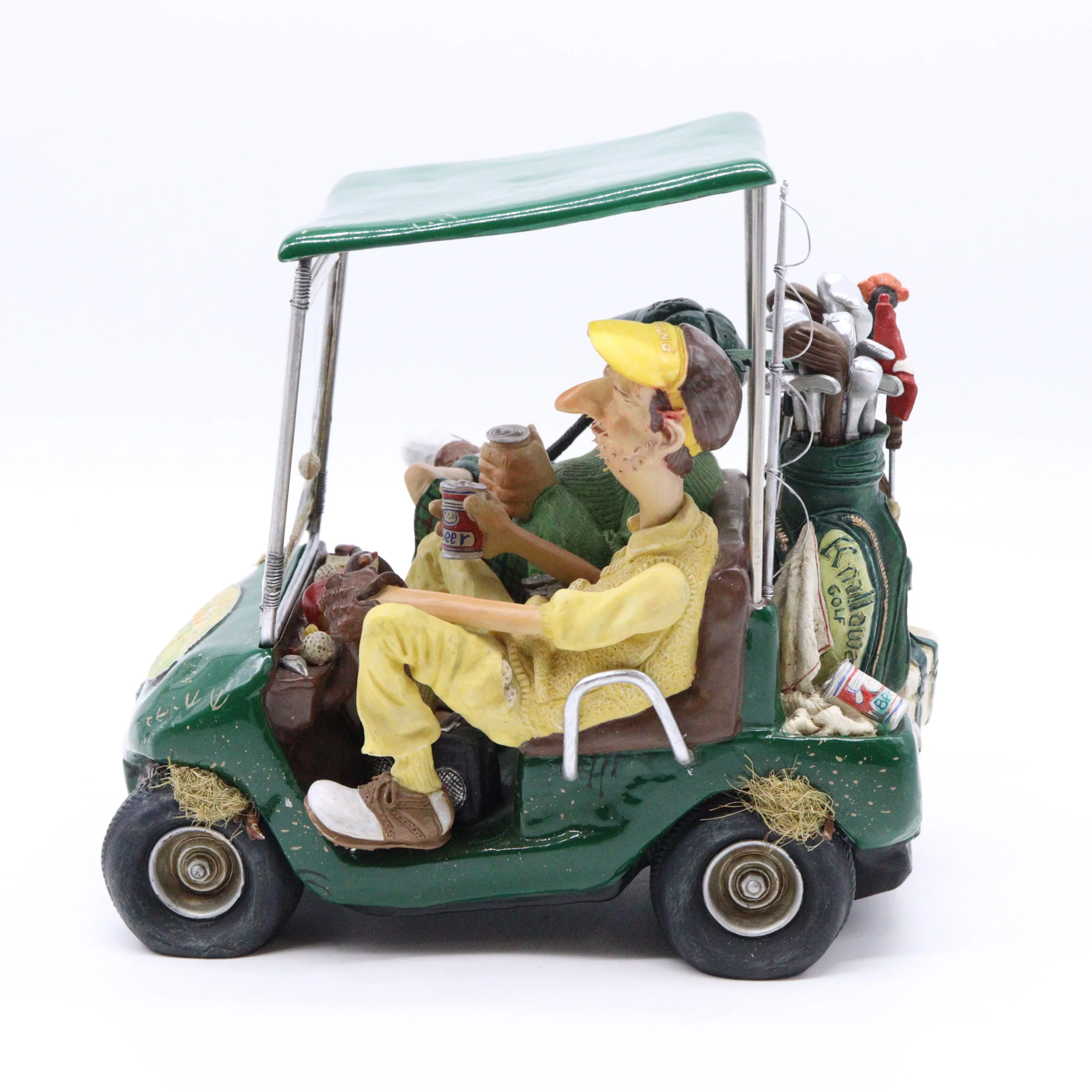 Guillermo Forchino – Comic Art Figurine – “The Next Hole" - Green - Image 34
