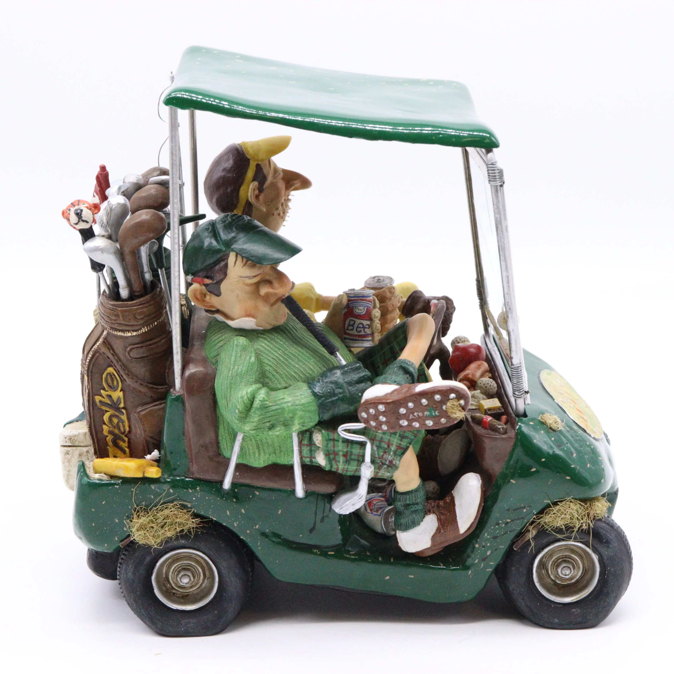 Guillermo Forchino – Comic Art Figurine – “The Next Hole" - Green - Image 36