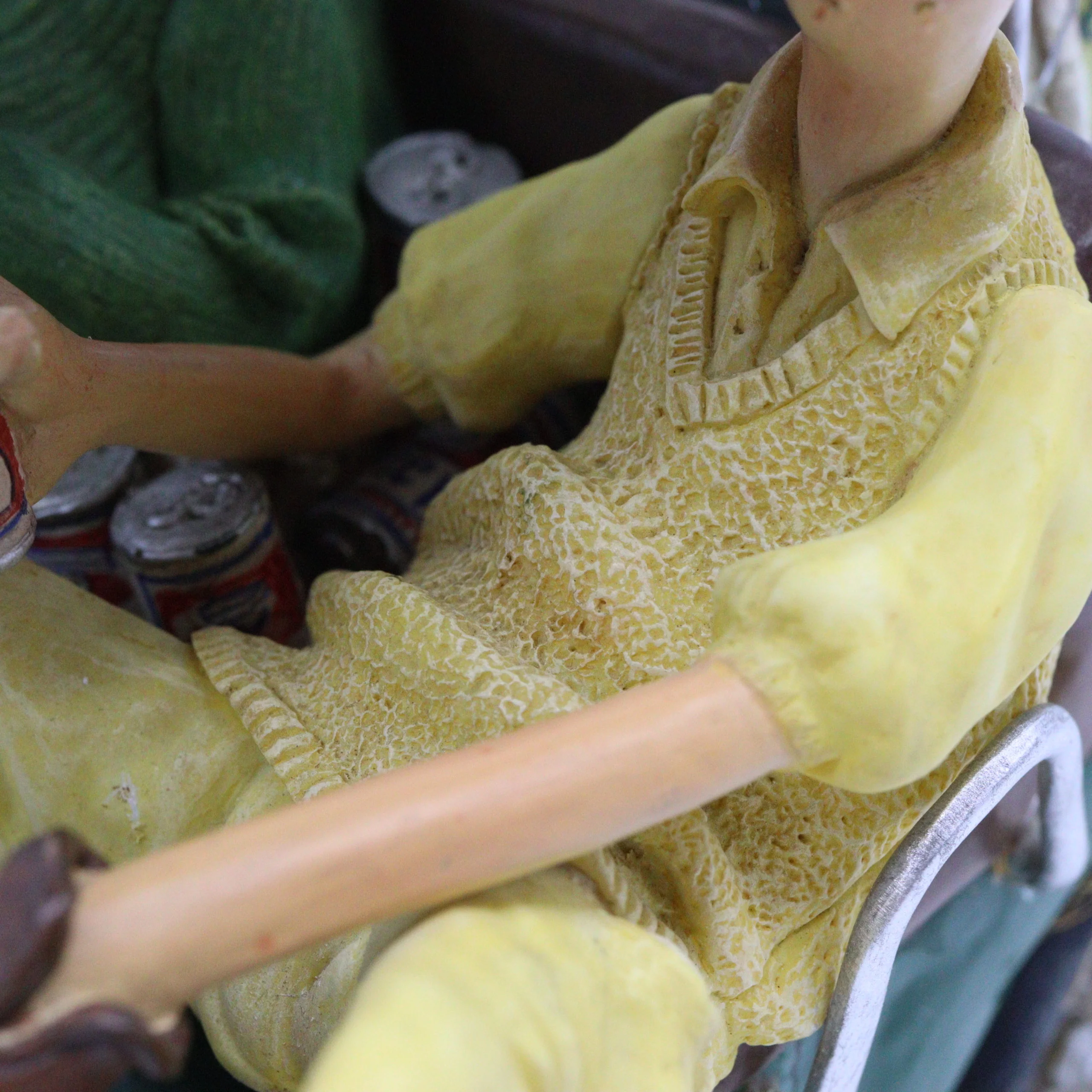 Guillermo Forchino – Comic Art Figurine – “The Next Hole" - Green - Image 6