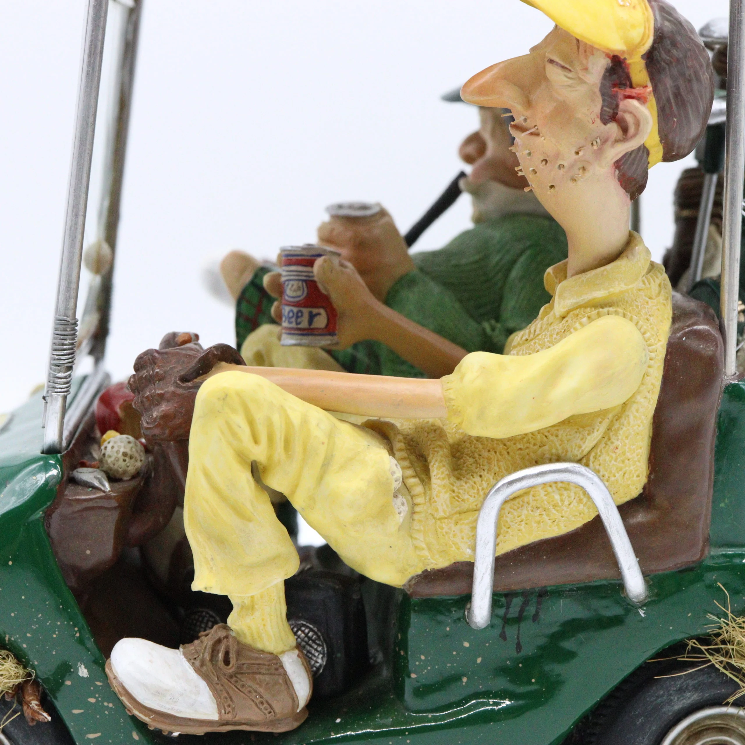Guillermo Forchino – Comic Art Figurine – “The Next Hole" - Green - Image 8