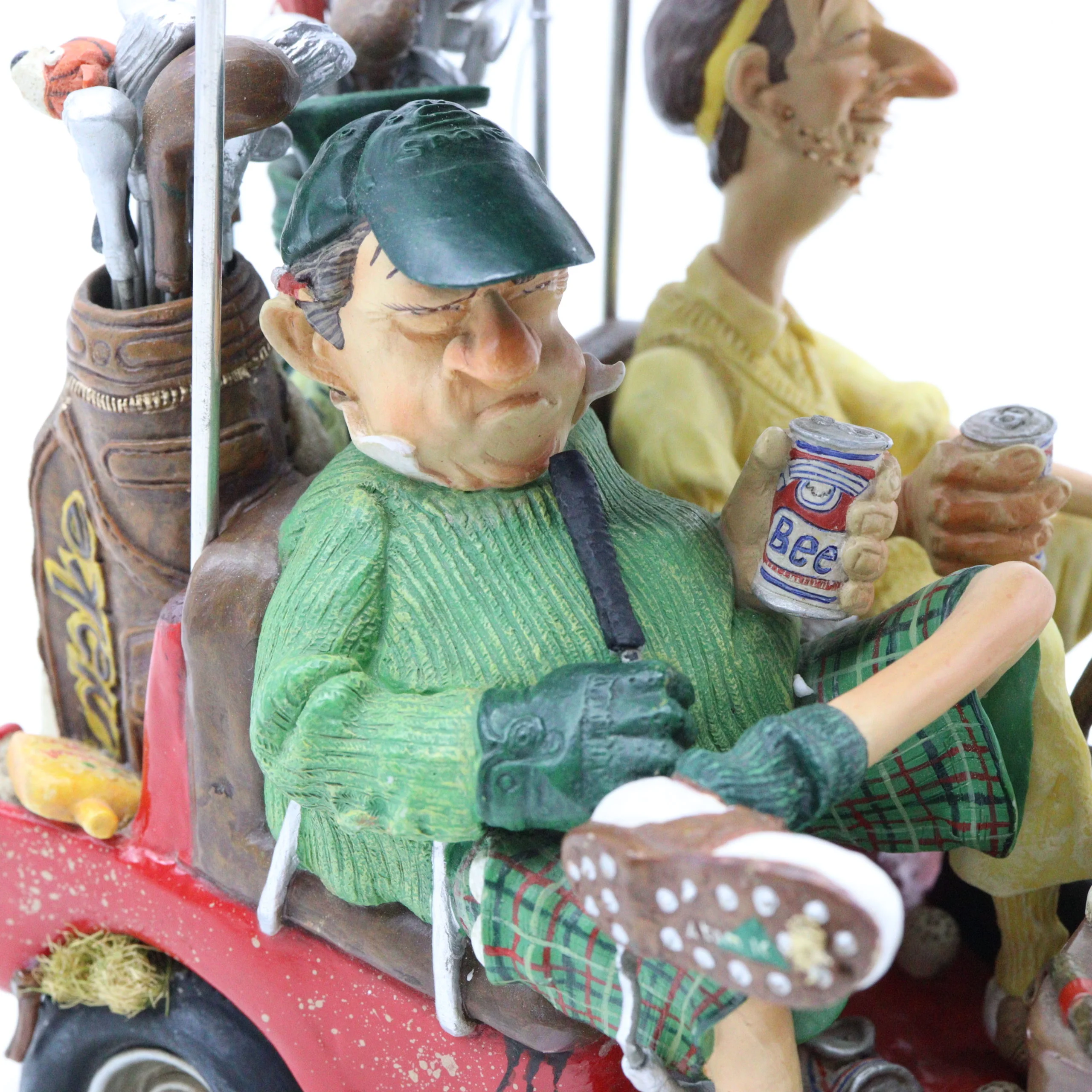 Guillermo Forchino – Comic Art Figurine – “The Next Hole" - Red - Image 10