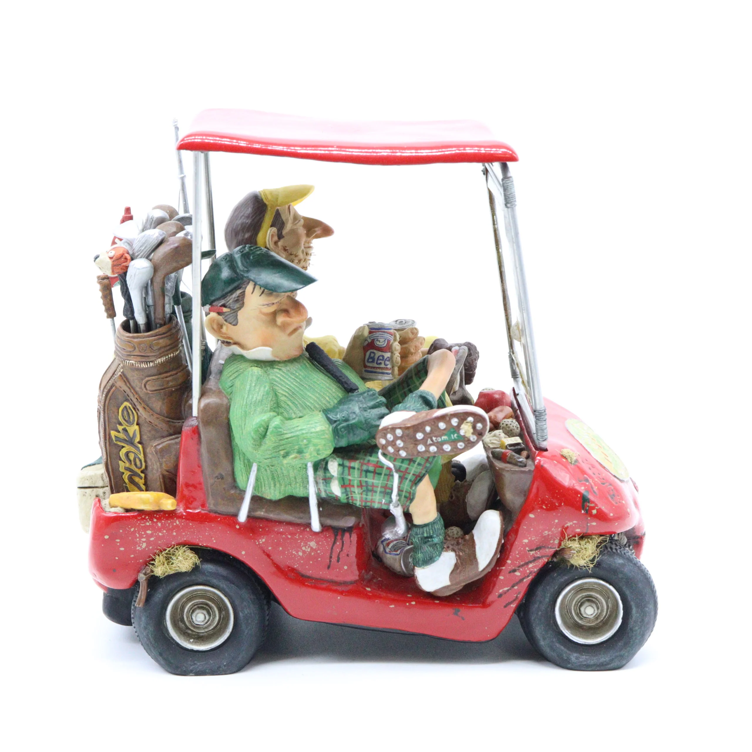 Guillermo Forchino – Comic Art Figurine – “The Next Hole" - Red - Image 38
