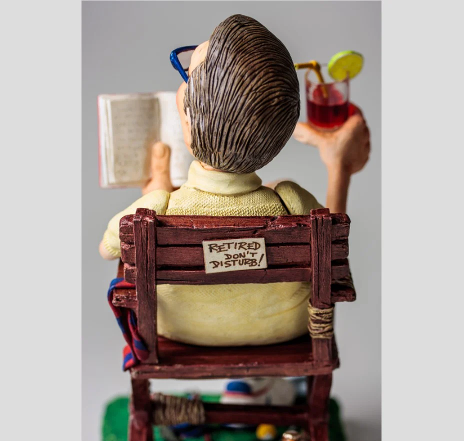 Guillermo Forchino – Comic Art Figurine – “The Retiree” - Image 3