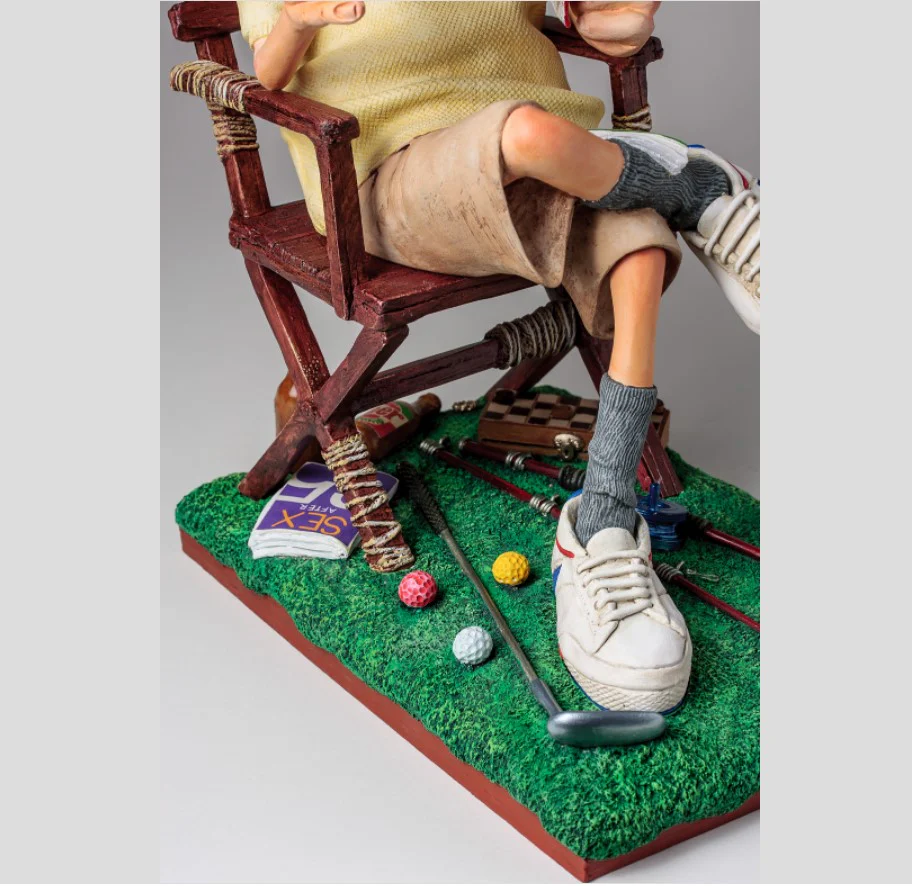 Guillermo Forchino – Comic Art Figurine – “The Retiree” - Image 4